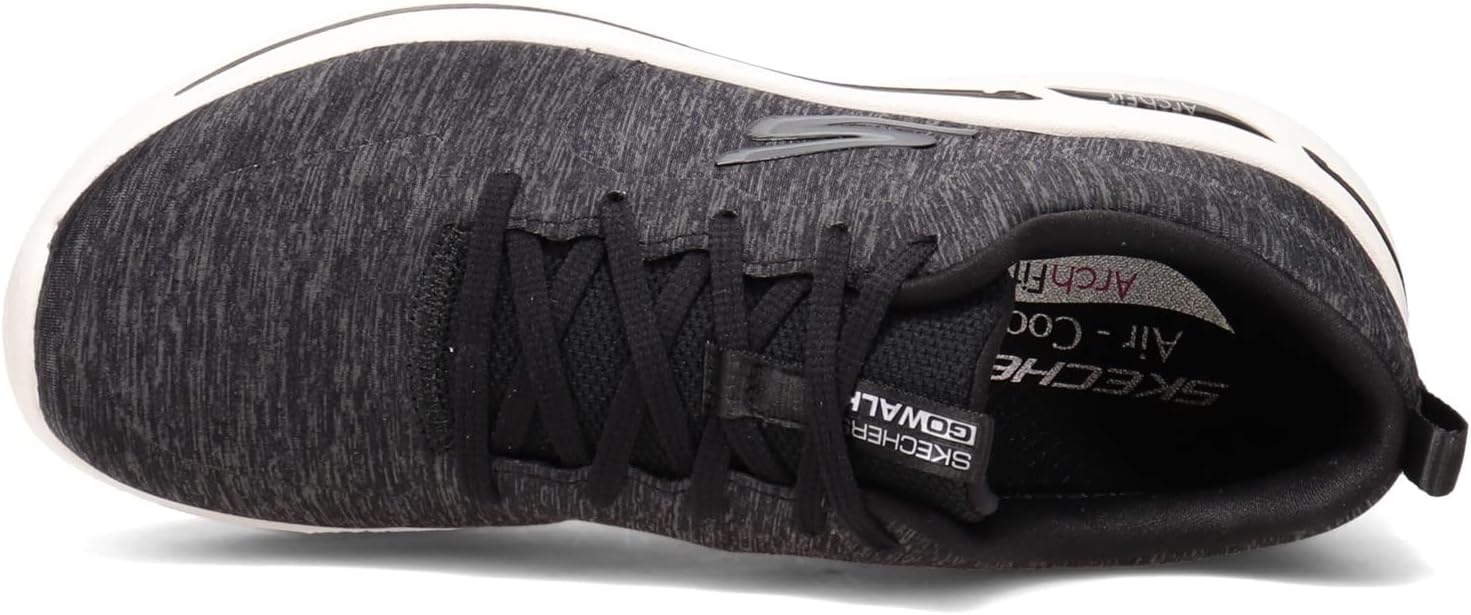 Skechers Women's, Gowalk Arch Fit - Moon Shadows Sneaker Black - Image 7