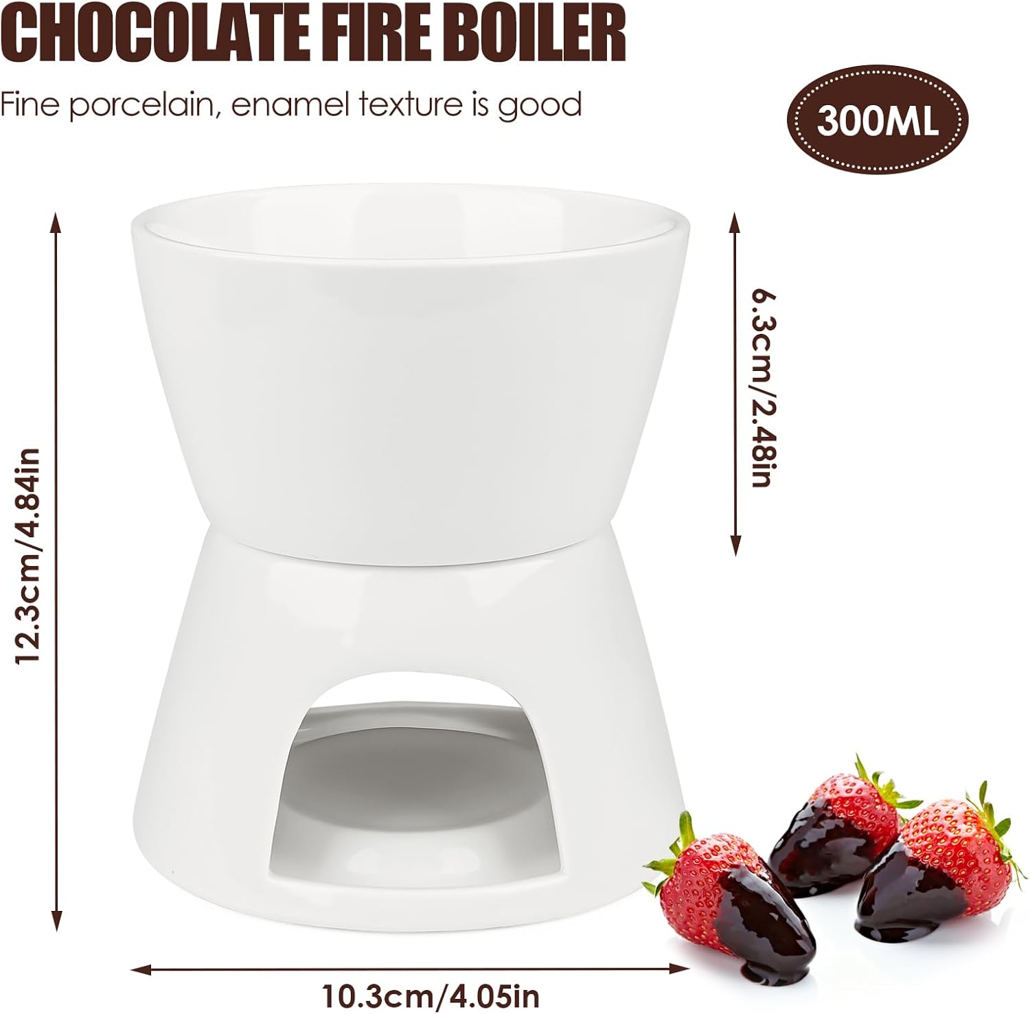 Fondue készlet részletei és villa szett