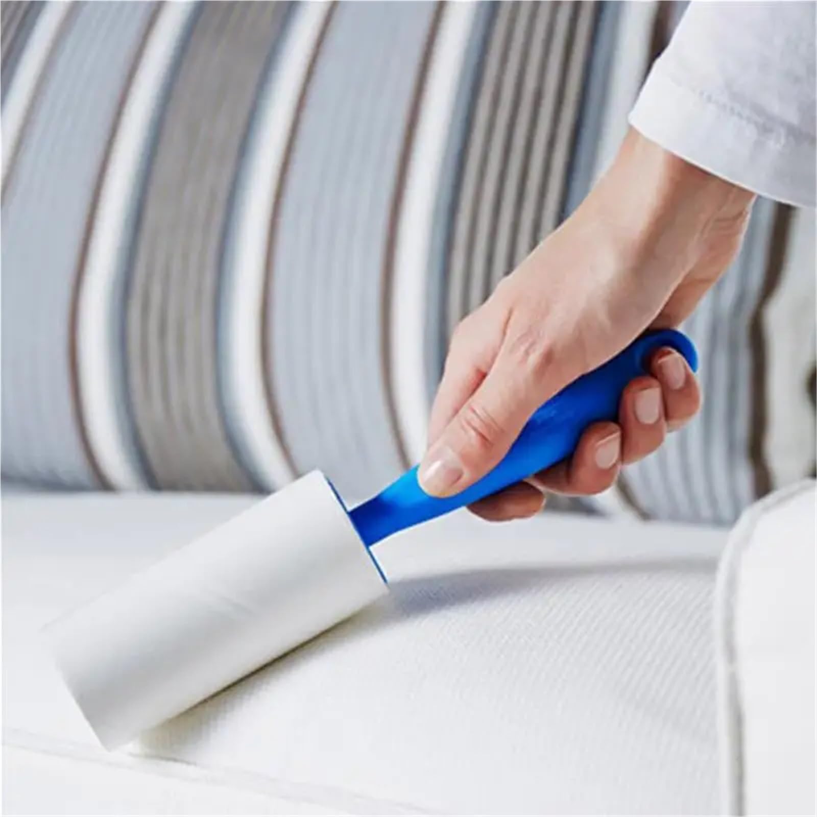 Rodillo de Pelusa Lavable Reutilizable for Limpieza Muebles, sofá y Ropa, eliminador Pelusas, for Perros Gatos, 15 Uds