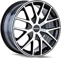 Vista 1 de TR60 20x8.5, Patrón de pernos: 5x112/120, Desplazamiento: 40, NEGRO/CARA MECANIZADA/ANILLO NEGRO, juego de 1