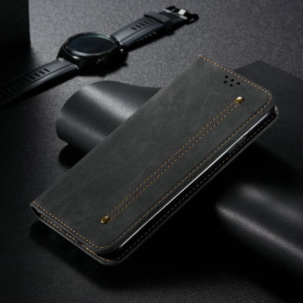 Étui Cuir Solide iPhone 14 13 12 11 Pro Max Housse Portefeuille Anti-Rayures - 7