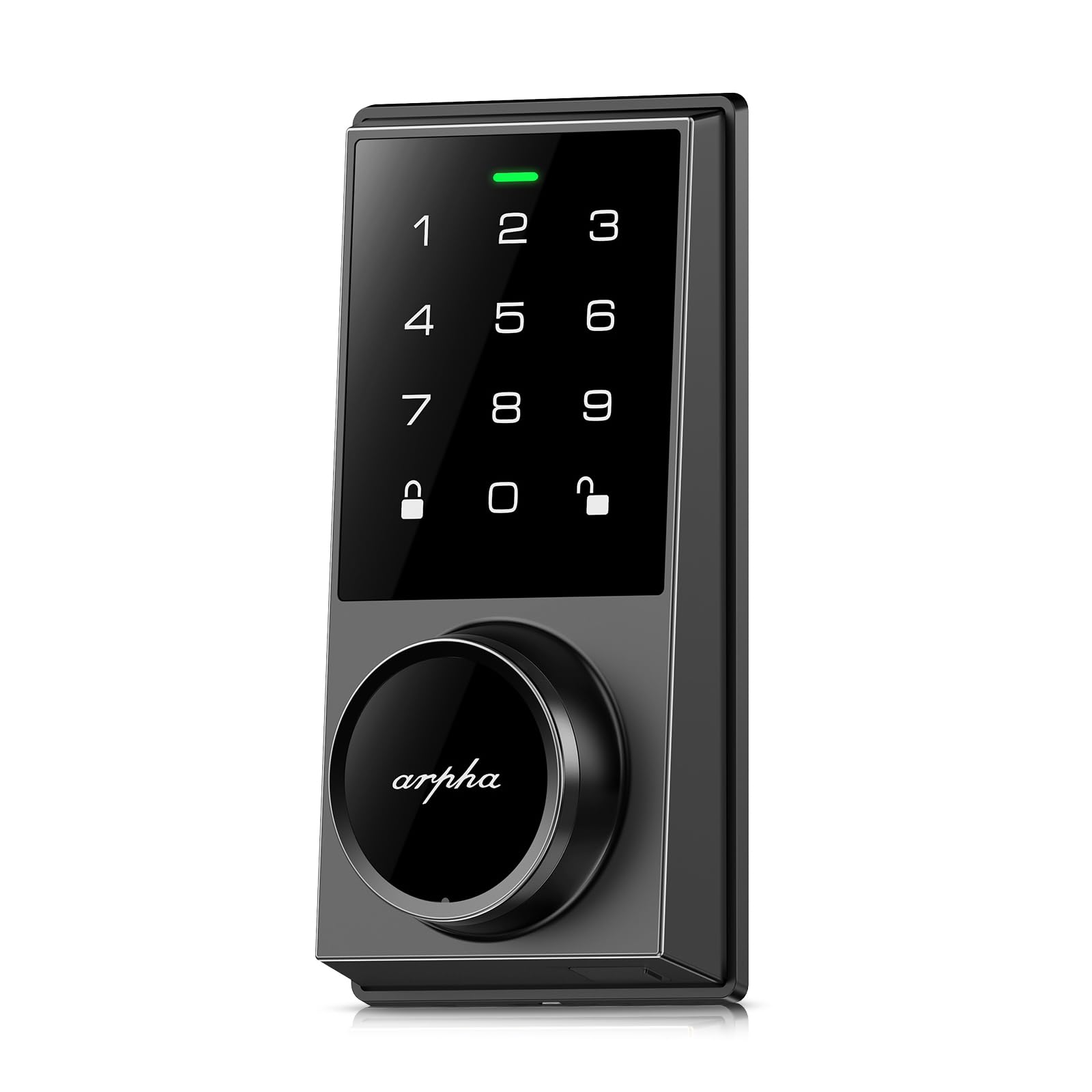 Cerradura De Puerta De Entrada Sin Llave, Cerradura Inteligente Para Puerta De Entrada Con Teclado Digital, Cerrojo WiFi Incorporado, Control Remoto