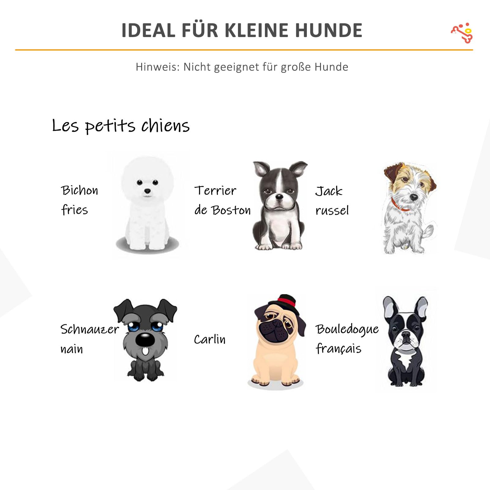 PawHut Hunde Absperrgitter Hundegitter Konfigurationsgitter, Holz, Schwarz, B154,5xH61cm