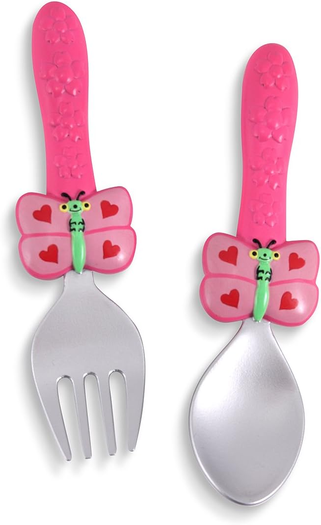 Melissa & Doug Bella Butterfly Fork and Spoon Baby