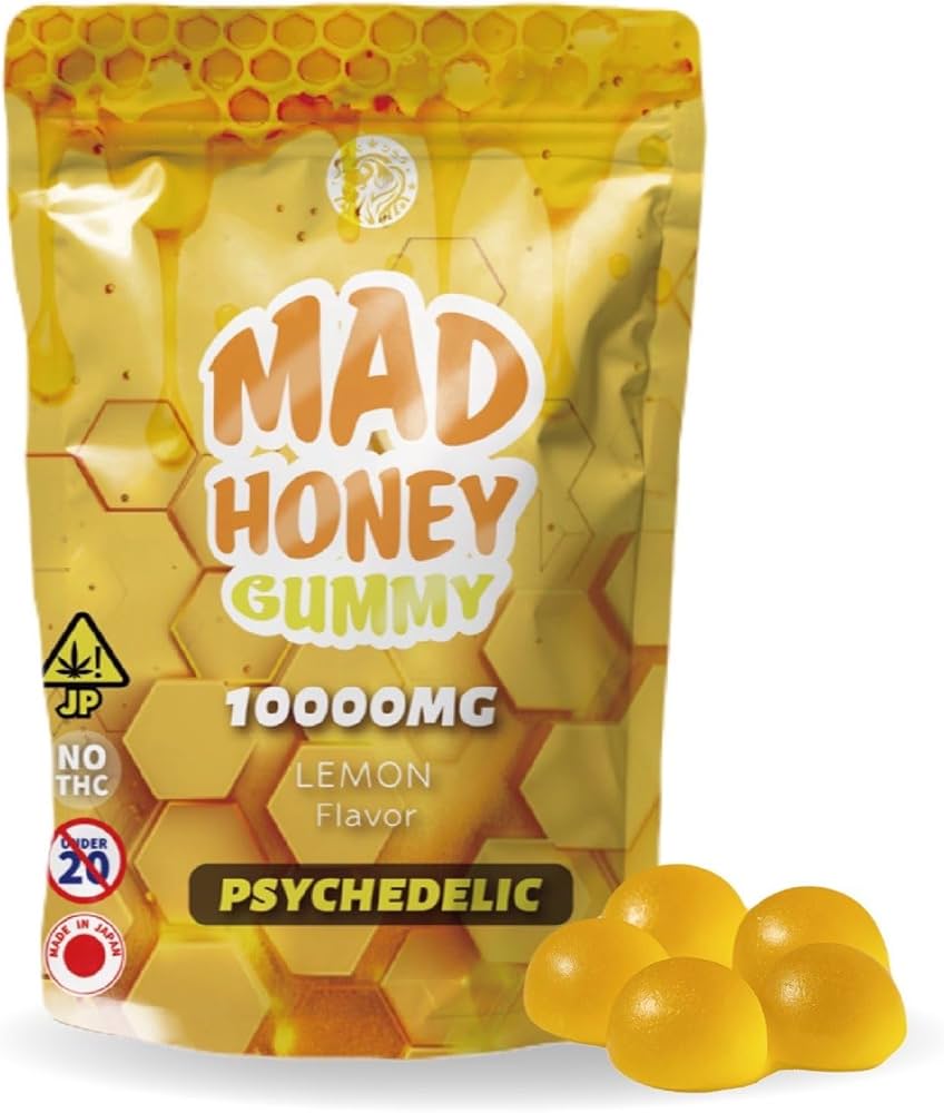 Amazon | マッドハニーグミ 10000mg配合 高濃度 レモン リラックス