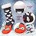 DYW Women Winter Thick Slipper Socks with Grippers Non Slip Warm Fleece Lining Fluffy Fuzzy Socks Christmas Gifts (Fox)