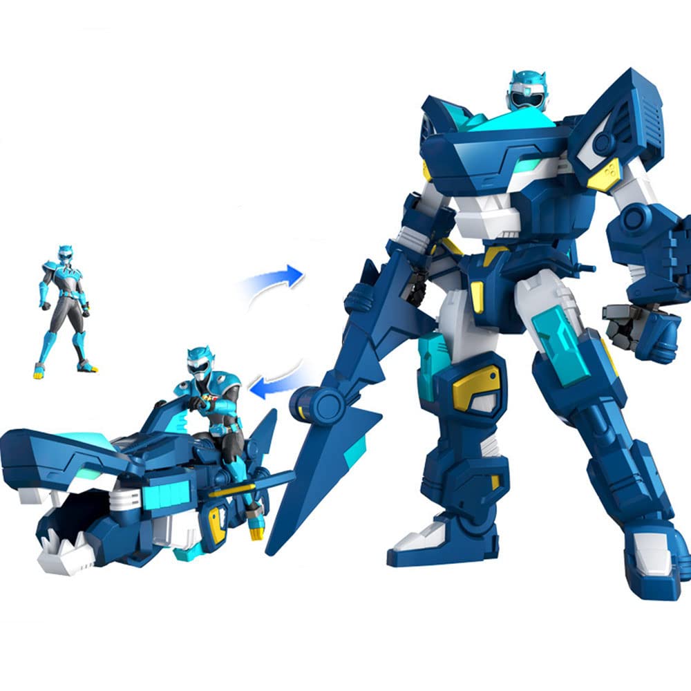 Amazon.co.jp: 超変身怒っているサメメカL15CM恐竜フィギュアティラカ