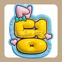 대영 デヨン NCT】ネームボード オーダー ぷっくり 文字 ハングル