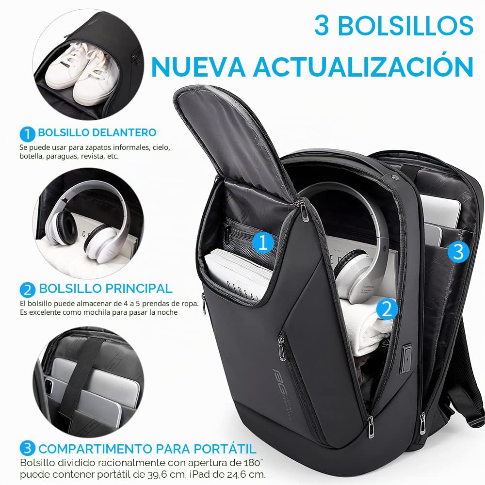 BanGe 2517 Mochila para portátil Unisex adulto (Pack de 1)