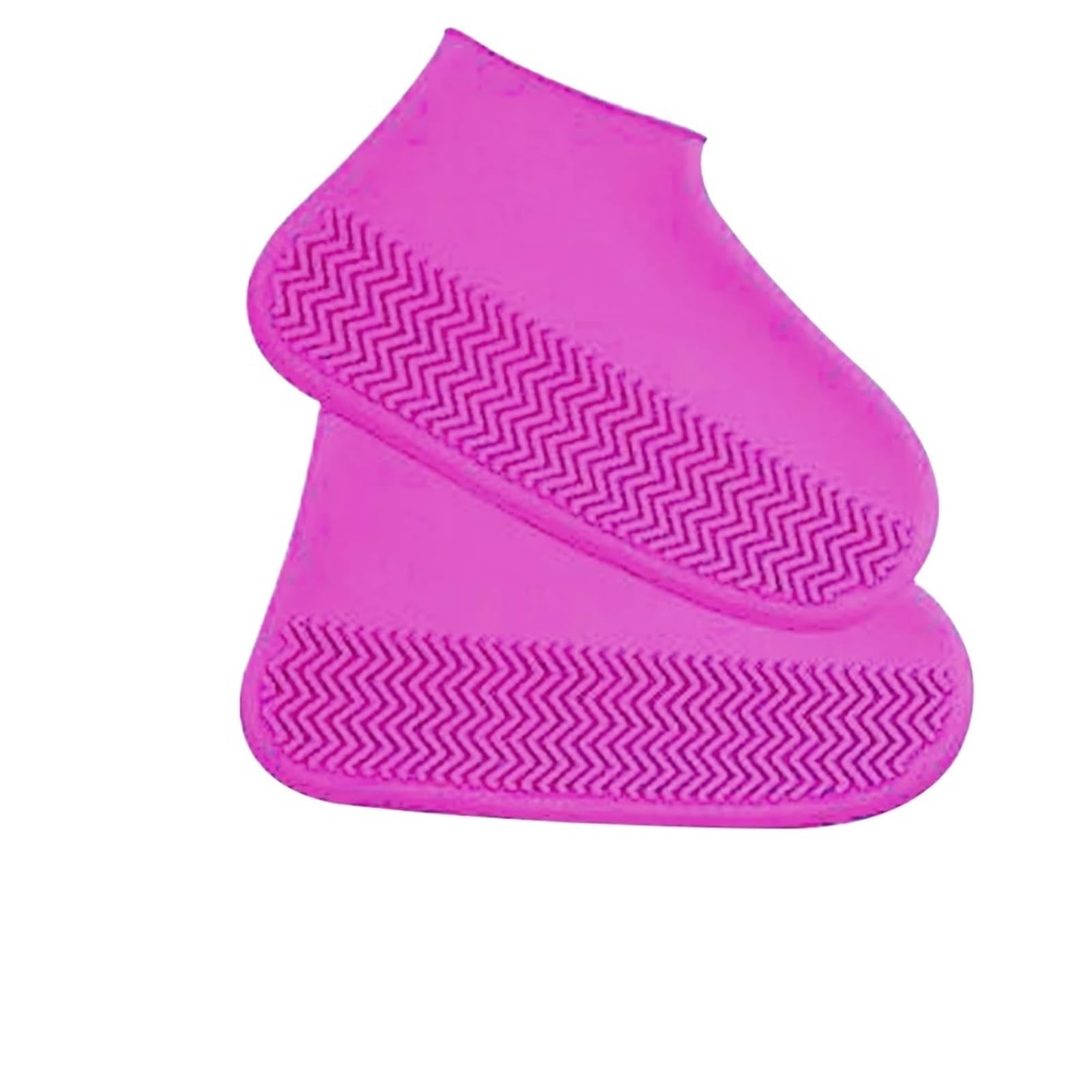 2pcs Waterproof Shoe Covers Silicone Anti-Slip For Outdoor Rainy Day Reusable Cover Per Viaggi Temporali