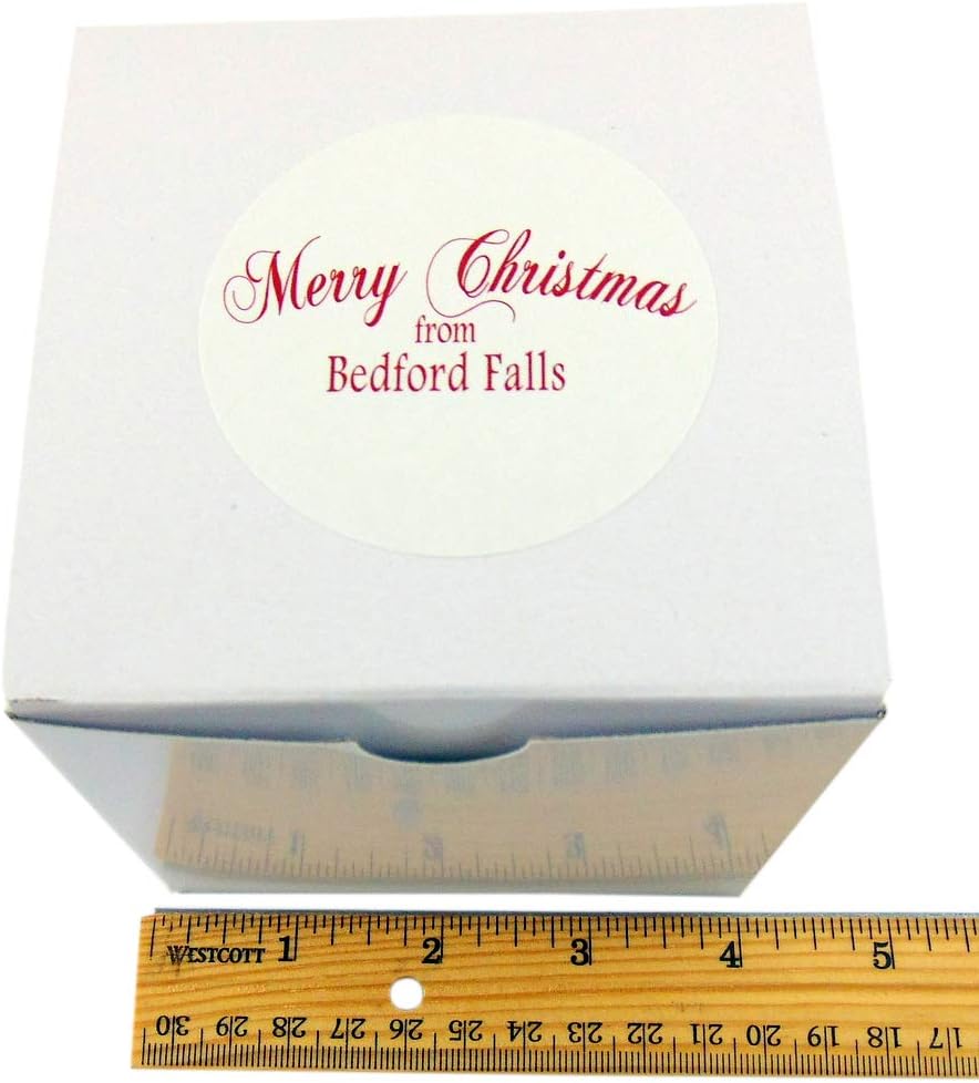 Its a Wonderful Life Bell Christmas Decoration Souvenir Keepsake Ornament in a Bedford Falls Gift Box - Image 6