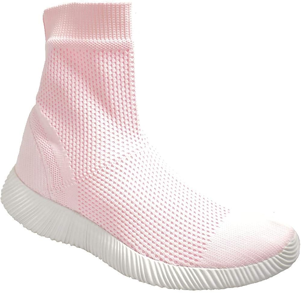 hot pink sock sneakers