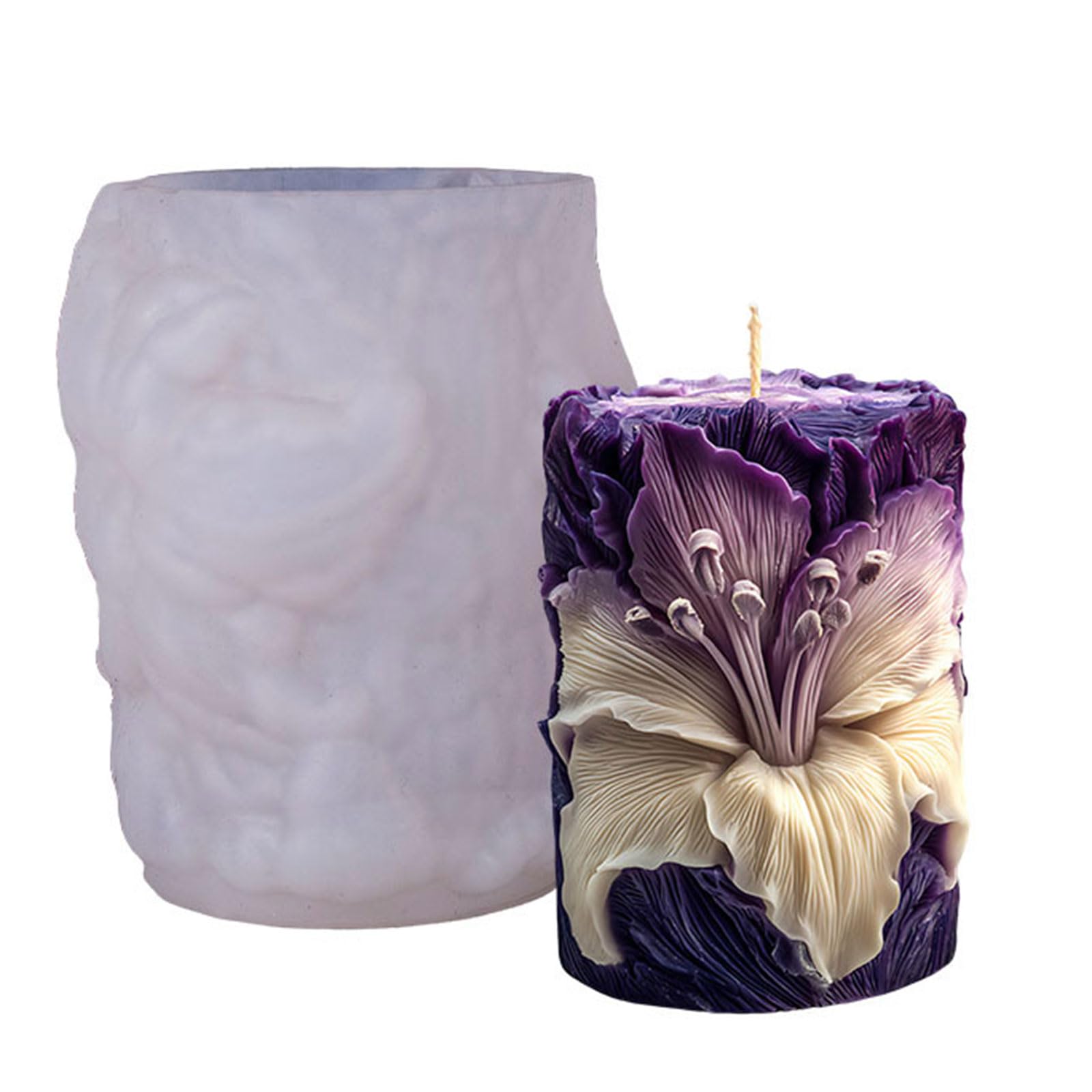 yanzunlrn Silicone Flower Making for Soap and Creation