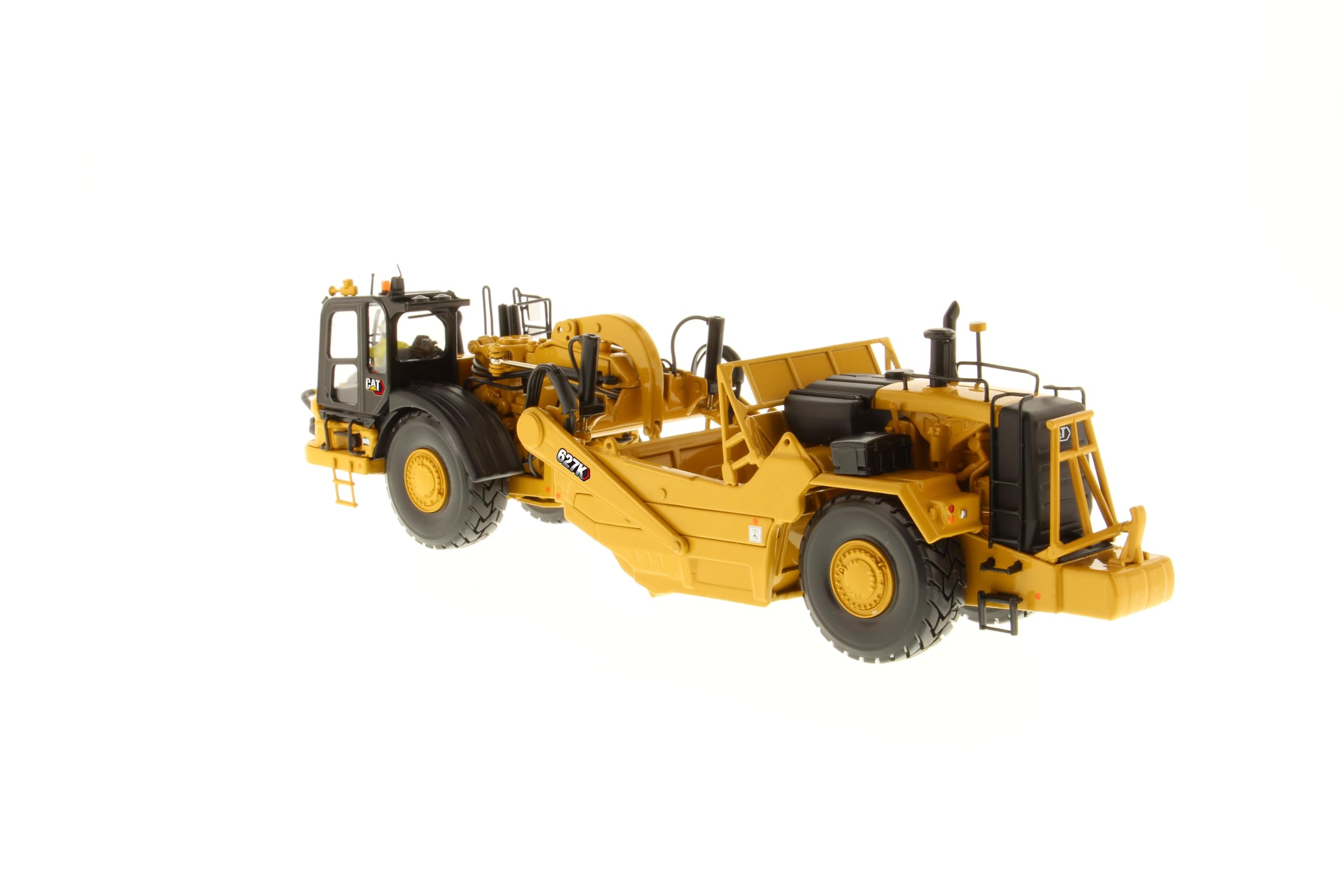 Diecast Masters 85921 – zgarniarka Cat 627K, skala 1:50, od 14 lat, w blaszanym pudełku, odpowiednia dla kolekcjonerów
