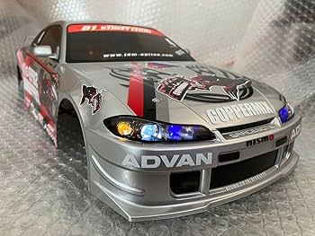 Amazon.co.jp: タミヤ 1/10 RC ニスモ COPPERMIX シルビア 電飾 ボディ