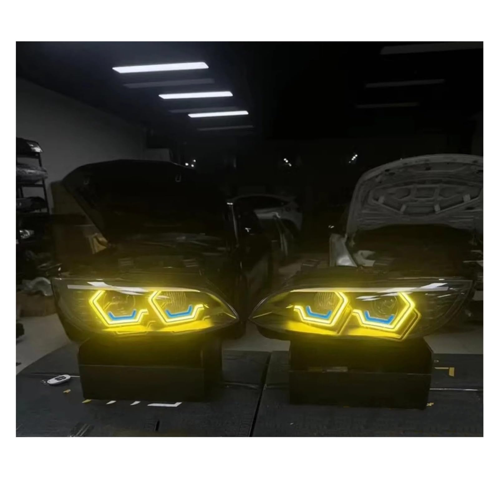 Faro Principale Per BMW Serie 3 E92 E93 Per OSS 2006-2012 Fari A LED Con Luci Diurne DRL Indicatori Di Direzione Fari Fanali Anteriori