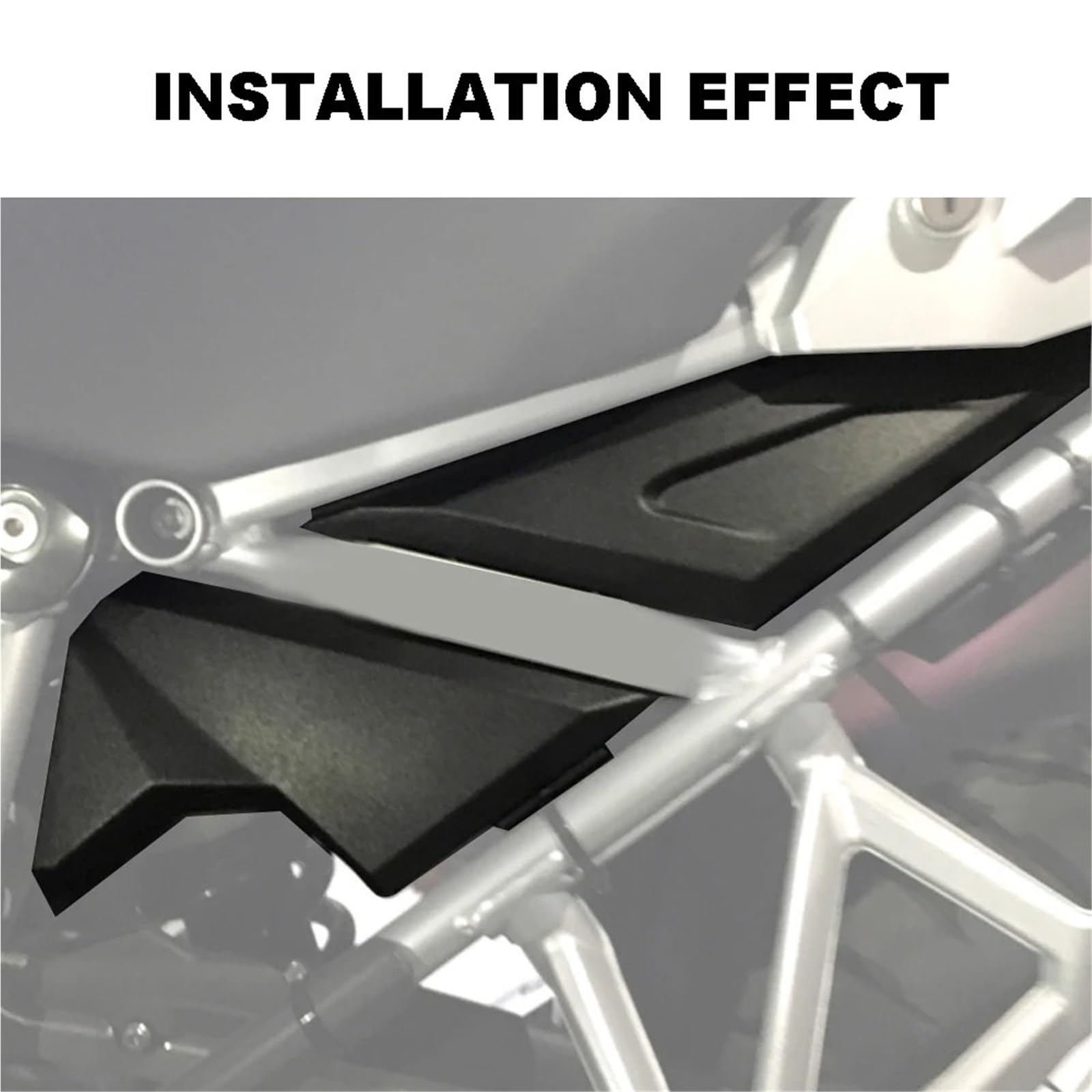 Motorcycle Tail Seat Zestaw paneli ramy motocykla Osłona owiewki pasuje do BMW R1250GS R 1250 GS R1200GS ADV GSA LC 2013-2022 2023(Black)