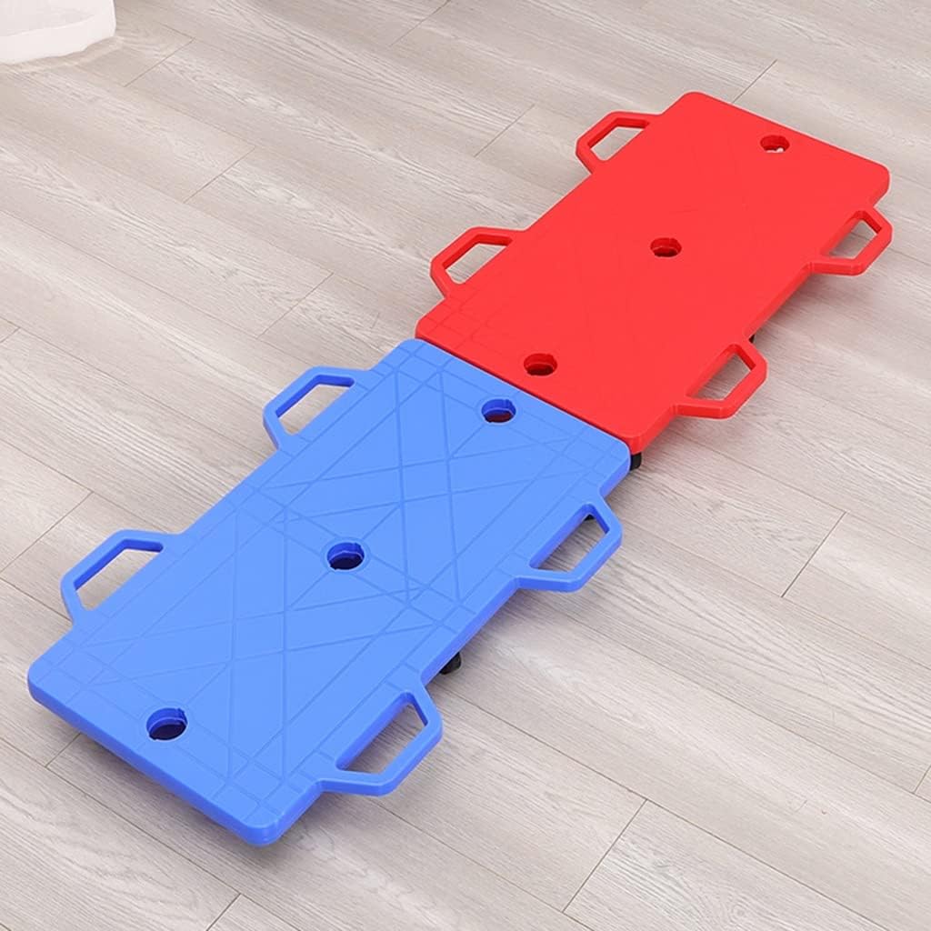 Indoor & Outdoor Floor Scooter Board with Handles for Training Body Coordination