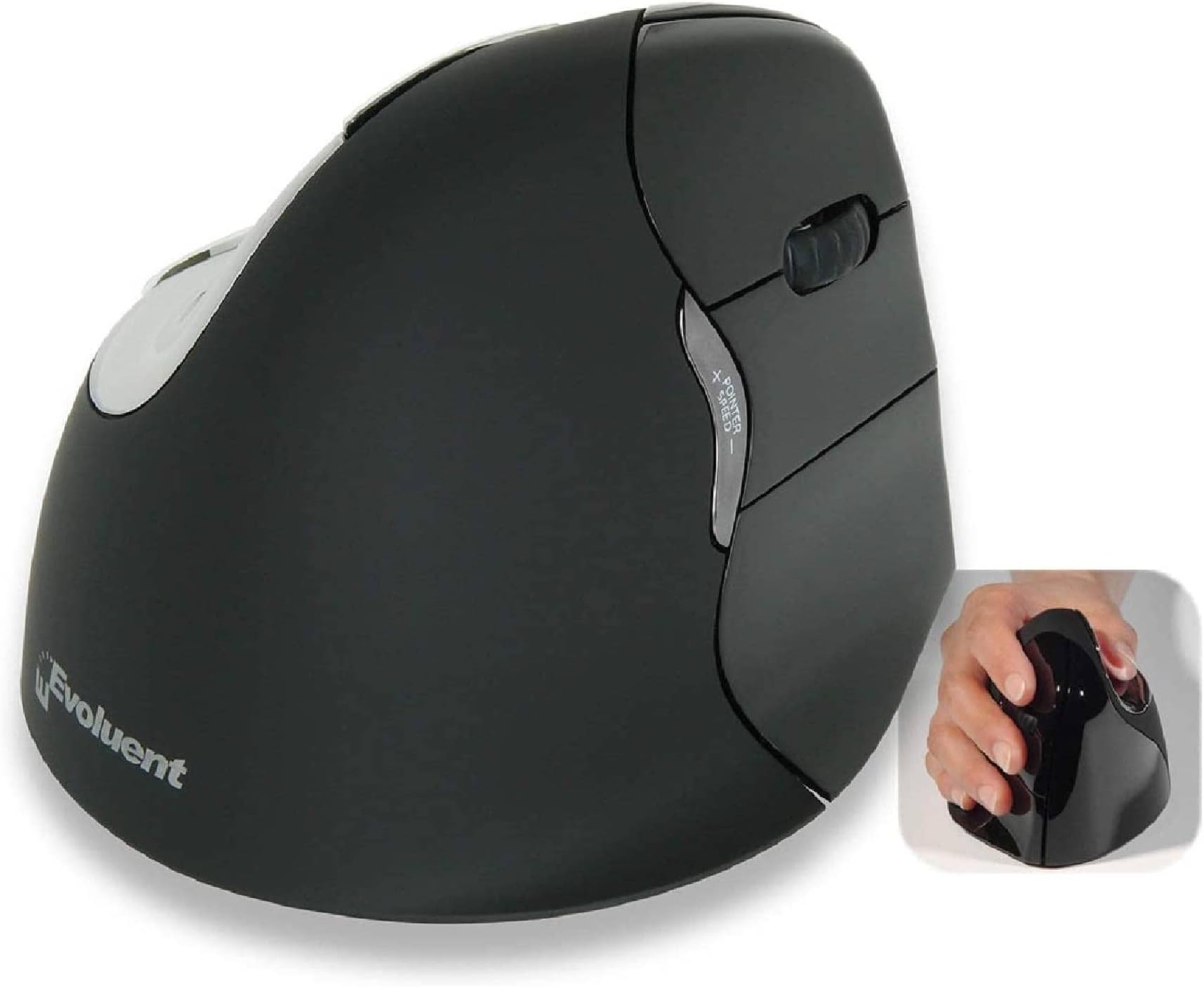 VMOUS4RBTHY Bluetooth Right Handed Vertical Mouse 4 right mac, White