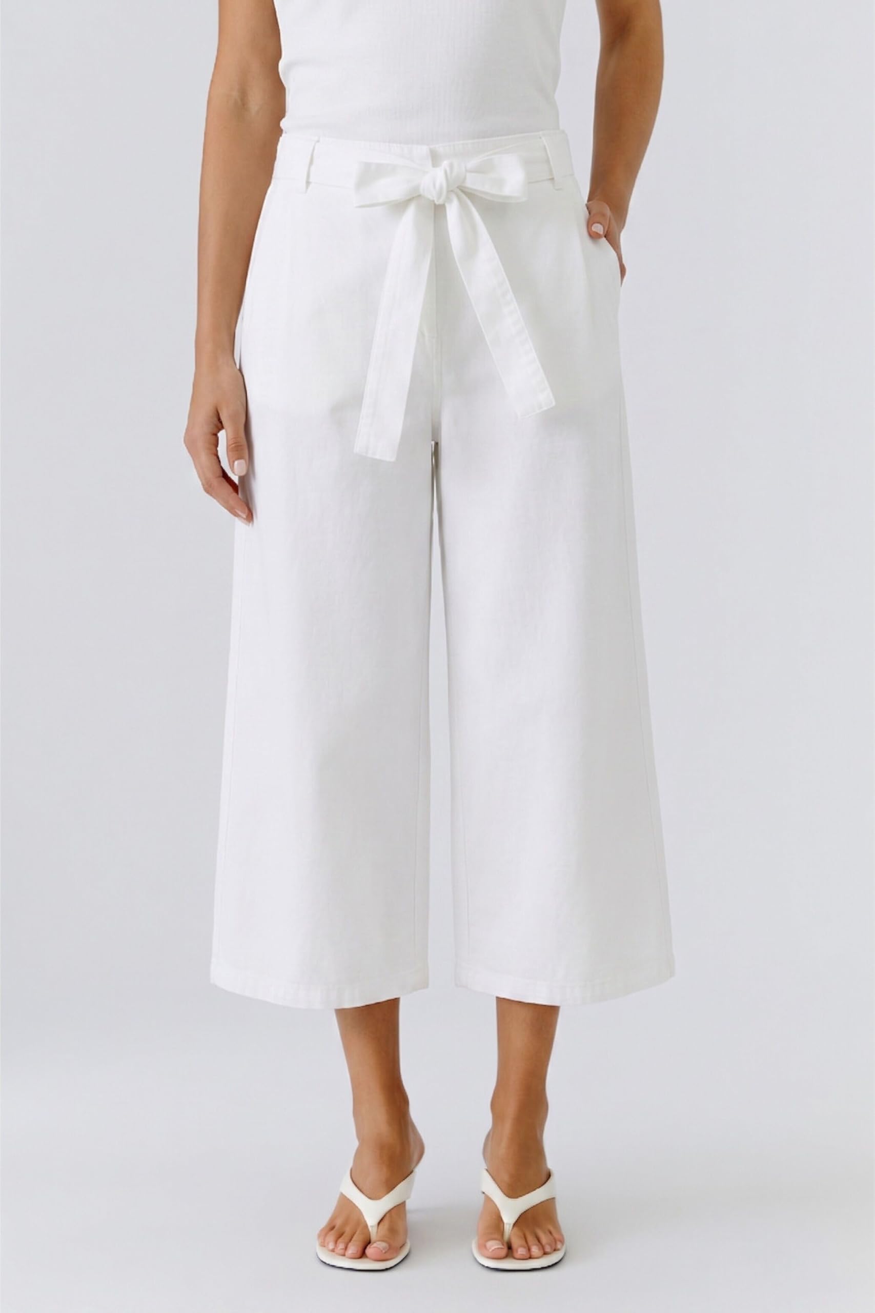 Oui Damen Culotte Relaxed fit Uni