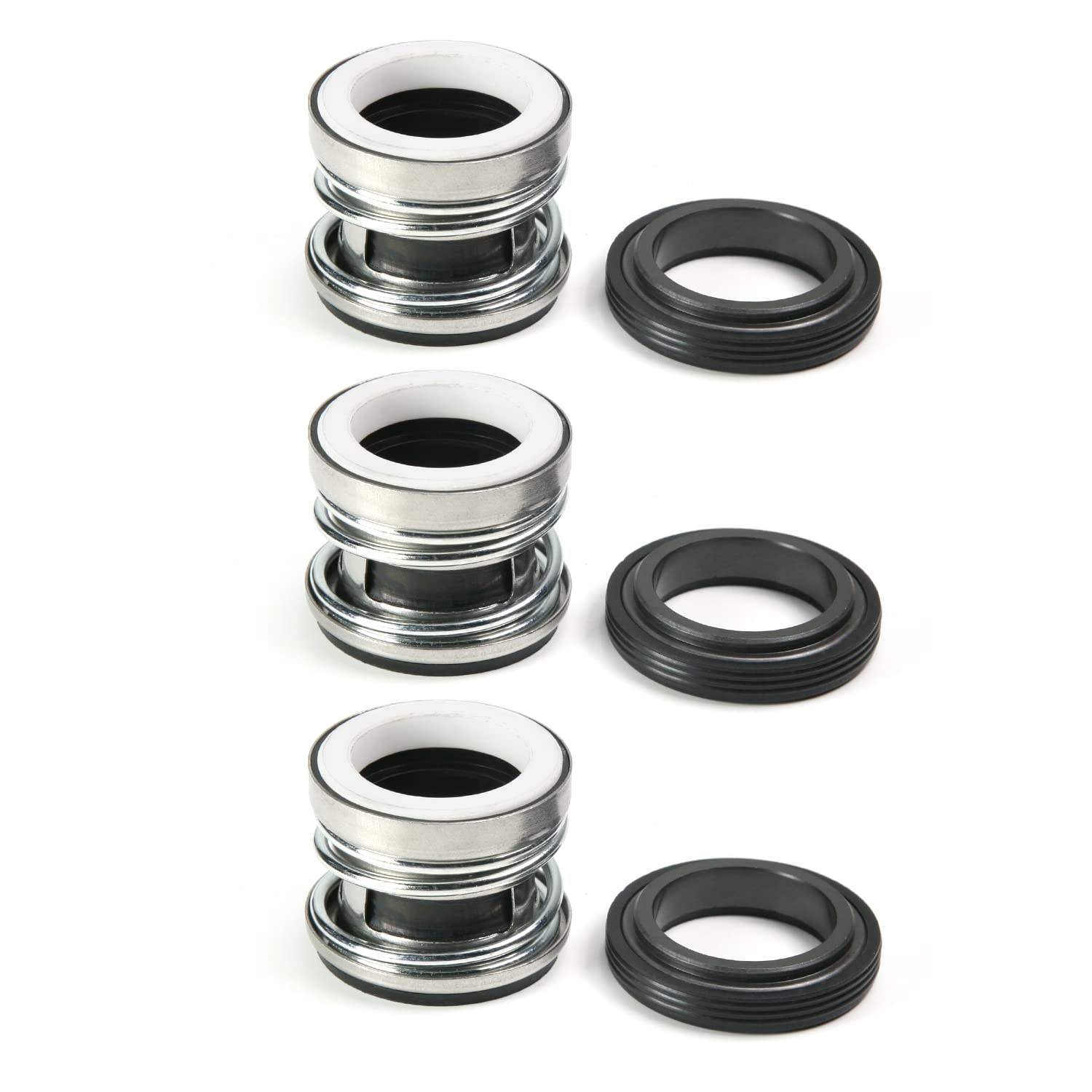 Zwembad Pomp Seal Othmro 1pcs Internal Diameter 16mm Alloy Plastic Mechanical Shaft Seal Replacement 104-16 Shaft Seal For Pump Shaft Water Pumps Shaft Mechanical Sealing For Swimming Pools Spa Pumps As Seal