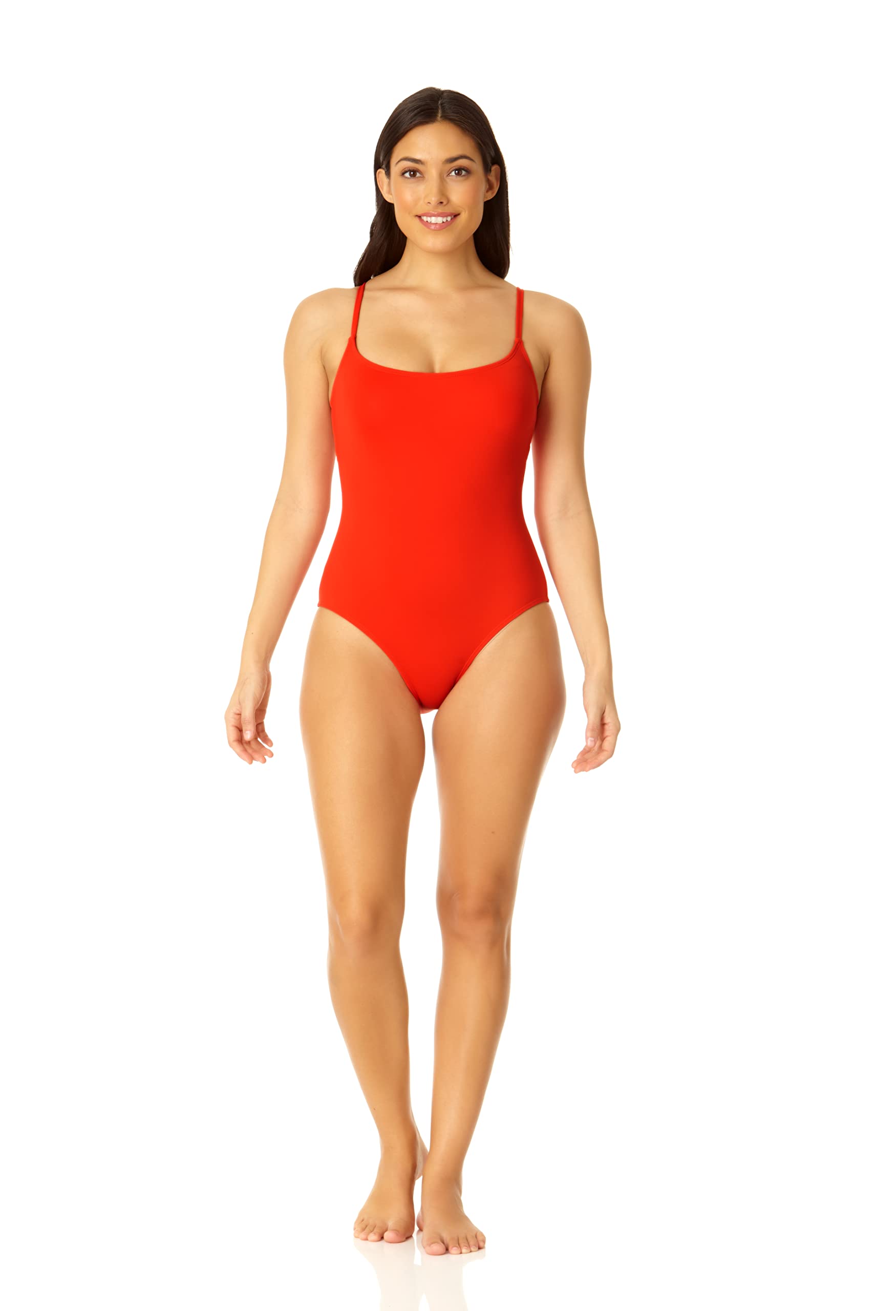 Anne ColeWomen's Standard Classic One Piece Swimsuit
