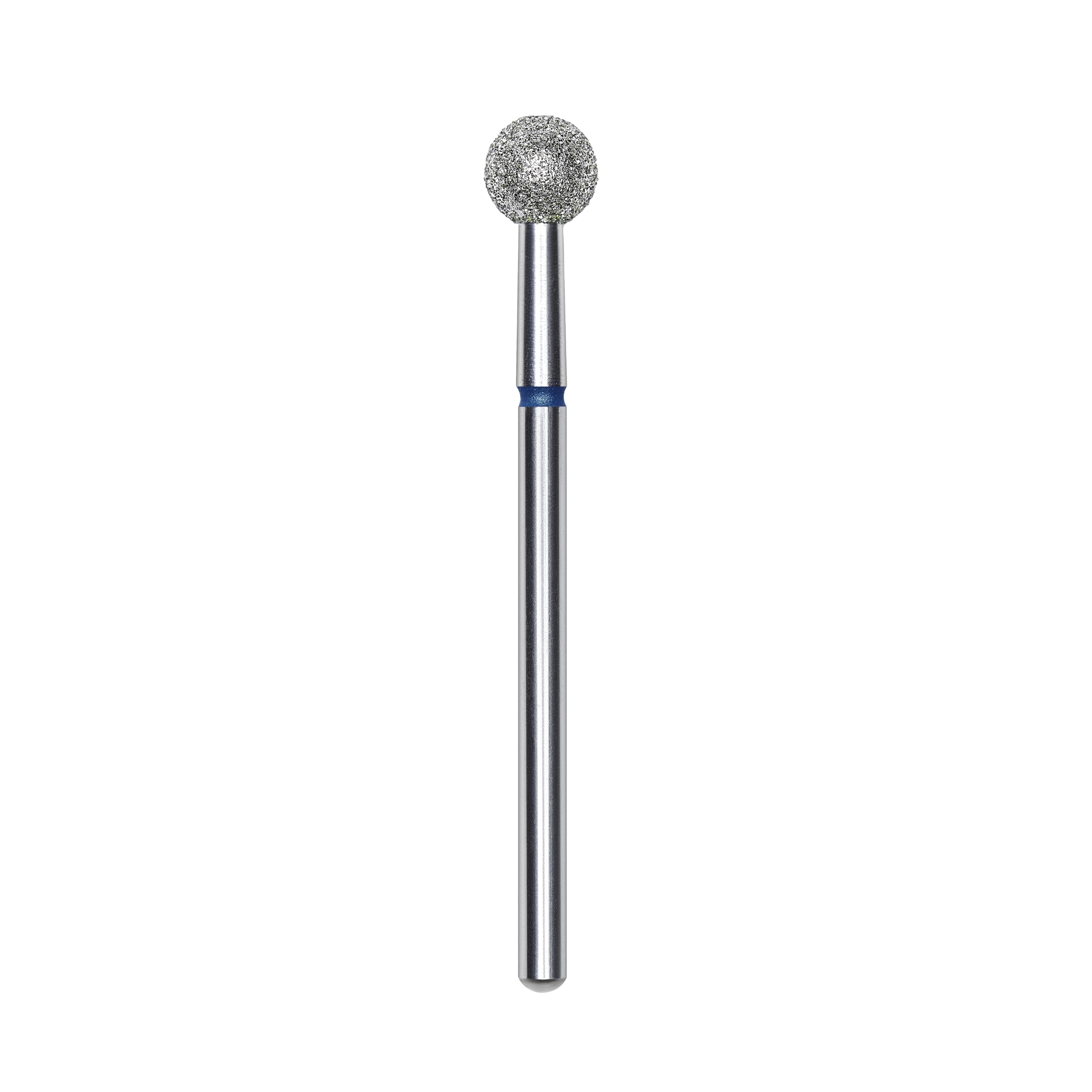 STALEKS PRO Expert fresa diamantata per unghie. Manicure medica. Rimuovere e lucidare la zona delle cuticole. Forma a sfera 5 mm (5 mm grana media)