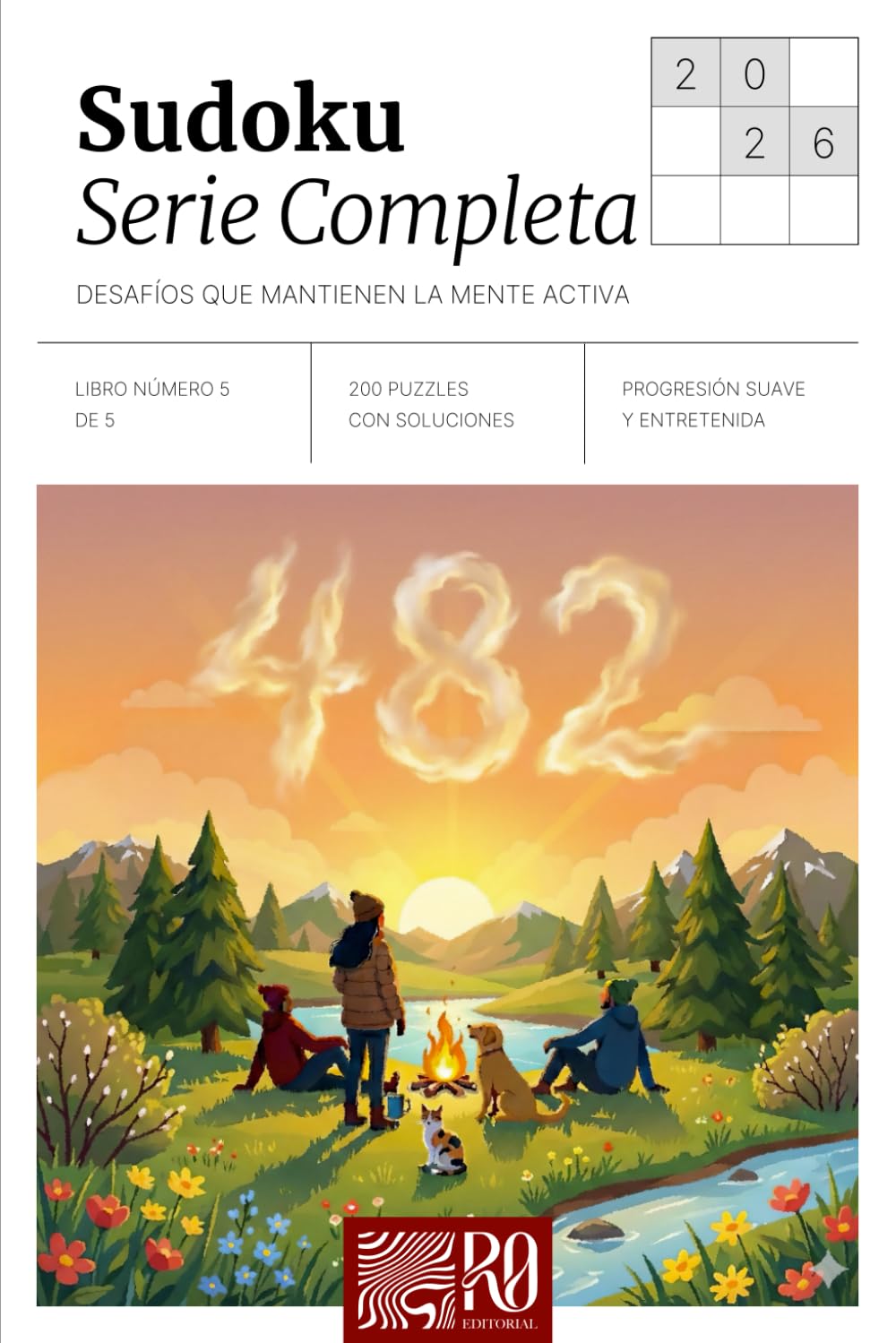 Sudoku Serie Completa: Desafíos que mantienen la mente activa: con puzzles de gran tamaño para estimular y entrenar tu mente | 6x9 pulgadas, 123 ... Desafíos que mantienen la mente activa)