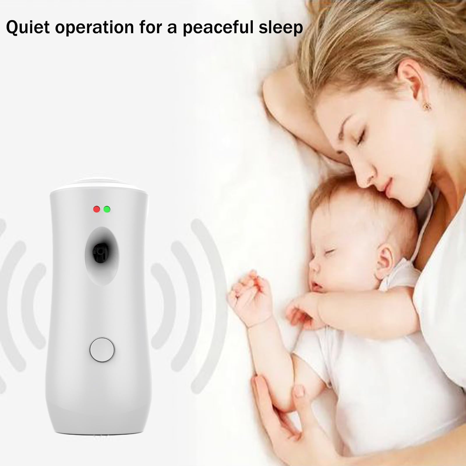 iFCOW Automatischer Lufterfrischer Spender, 3er Pack Wandmontage oder freistehend automatischer Lufterfrischer Spender verstellbares Parfümspray Aromatherapie Maschine für Zuhause Hotel