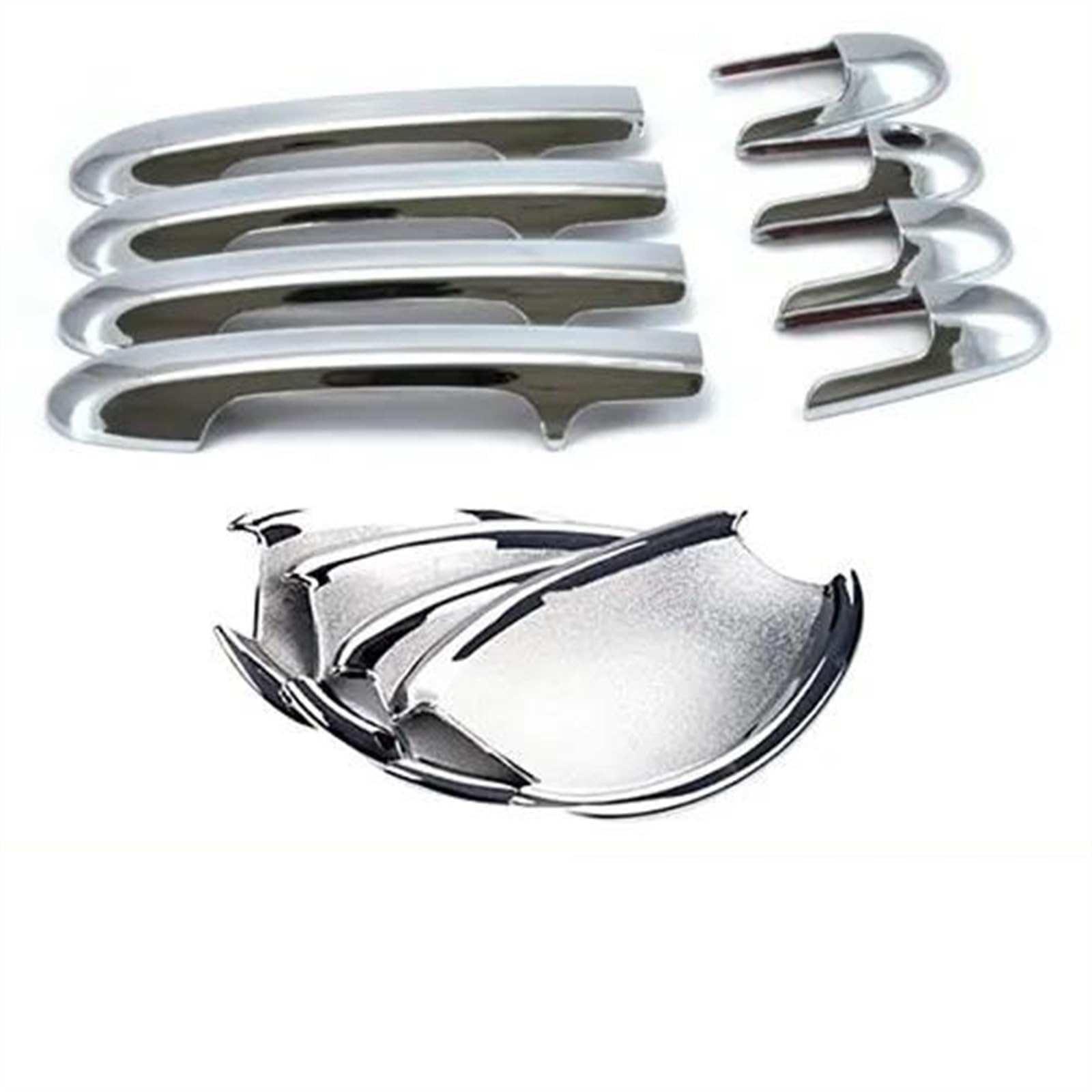 Slimes Handle And Bowl Car Styling Stickers For Accord 2003-2007 2004 2005 2006 Protective Cover Door Handle Outer Bowls Trim Assecories Protection(Handle And Bowl)