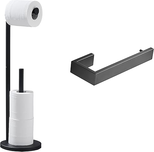 Miniatura 1 de Soporte para toallas de mano SUS304, soporte para rollo de papel higiénico de acero inoxidable, juego de herramientas para toallas de baño, soporte