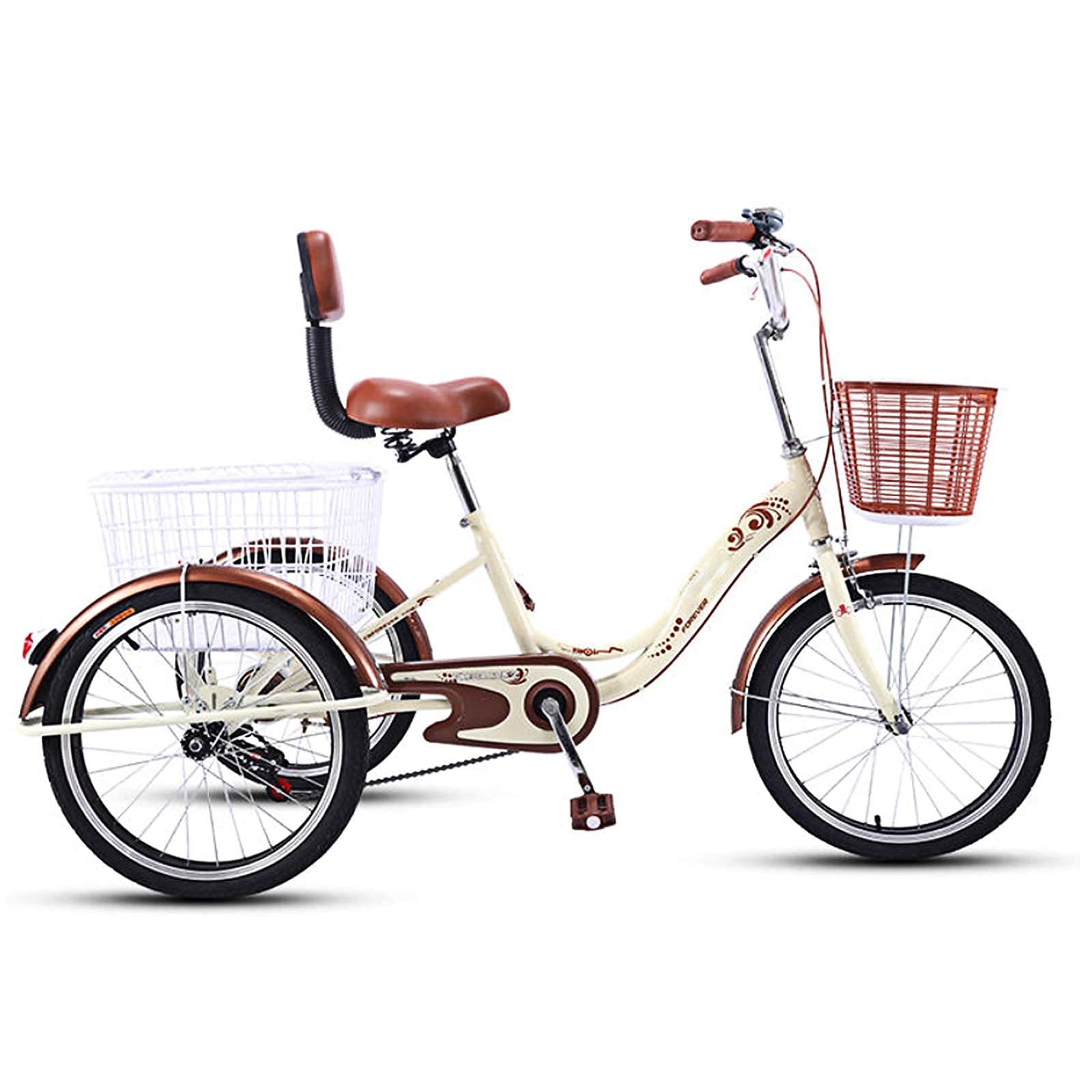 Buy Adult Tricycles Adult Trikes 20 Inch 3 Wheel Bikes Double Brake