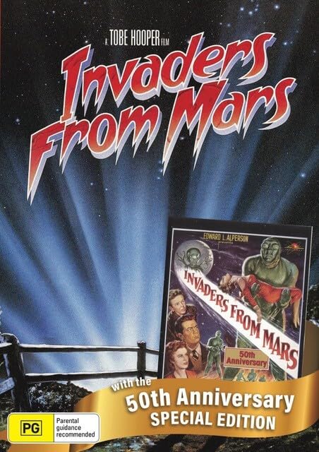 Invaders From Mars 2 Movie Collection DVD de Ciencia Ficción y Terror Extraterrestre