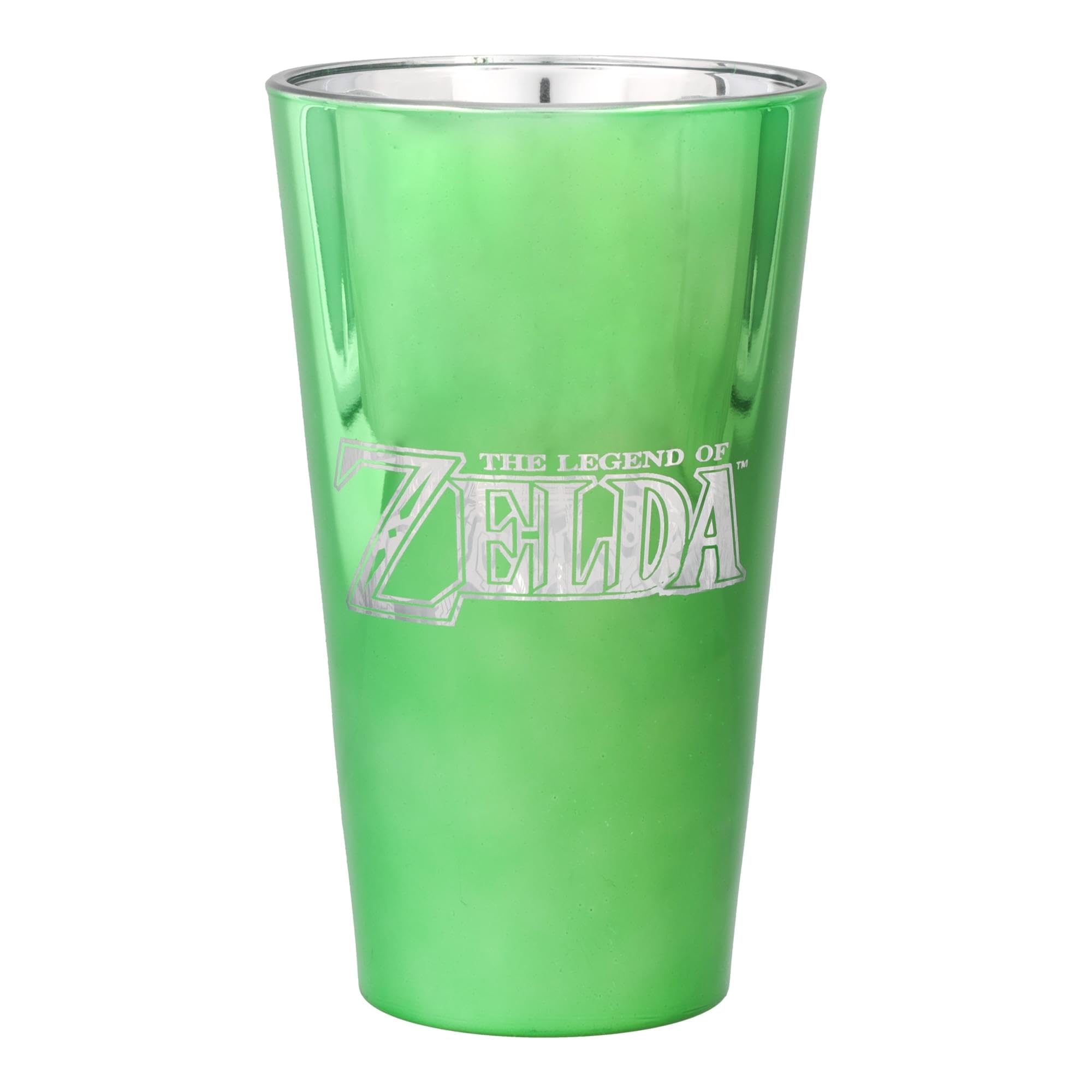 Amazon.com | The Legend Of Zelda Link & Princess Zelda Pint Glass