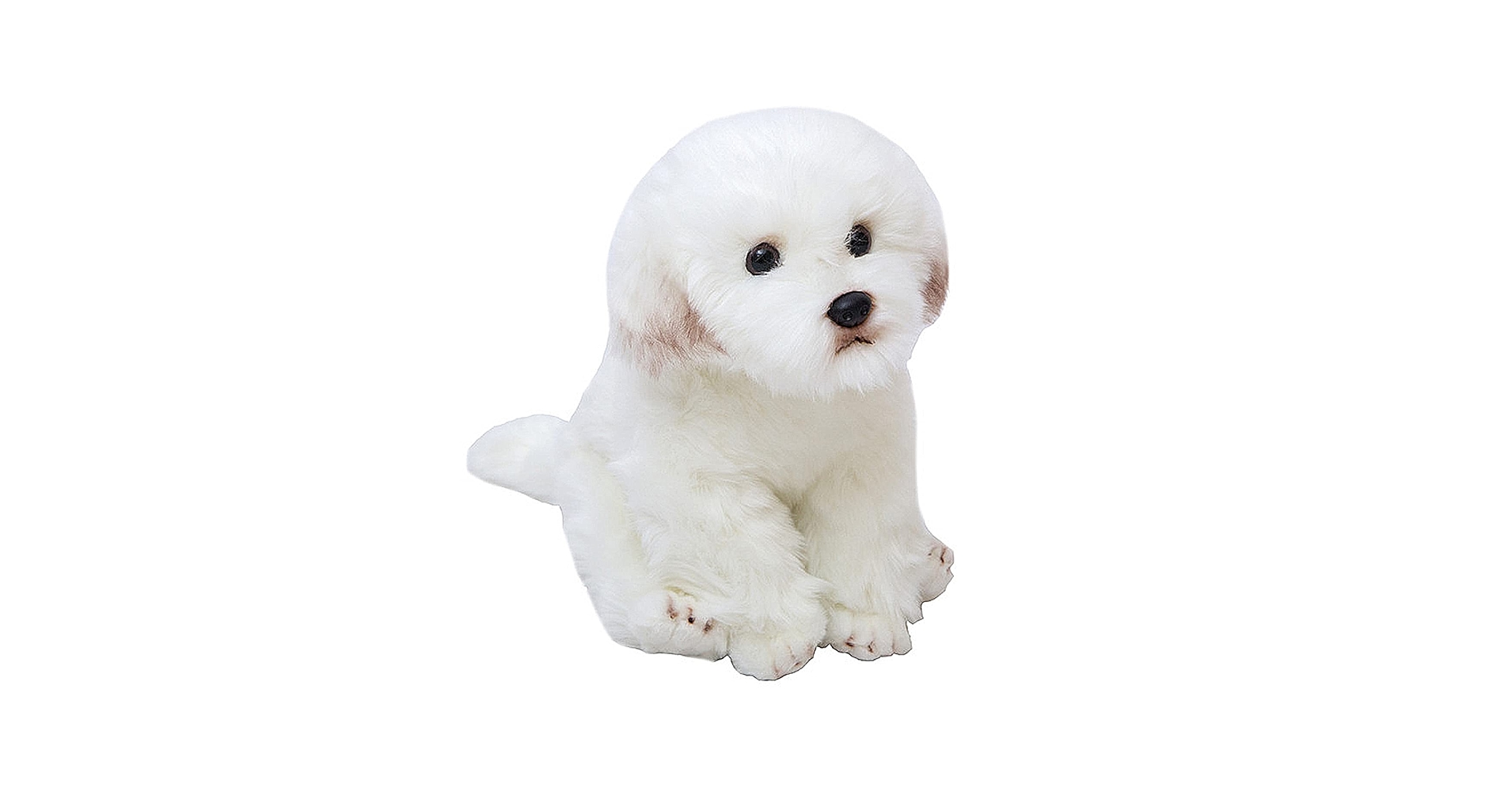 犬型ぬいぐるみ ホワイト 超美品 61lbipsFxVL.jpg_BO30,255,255,