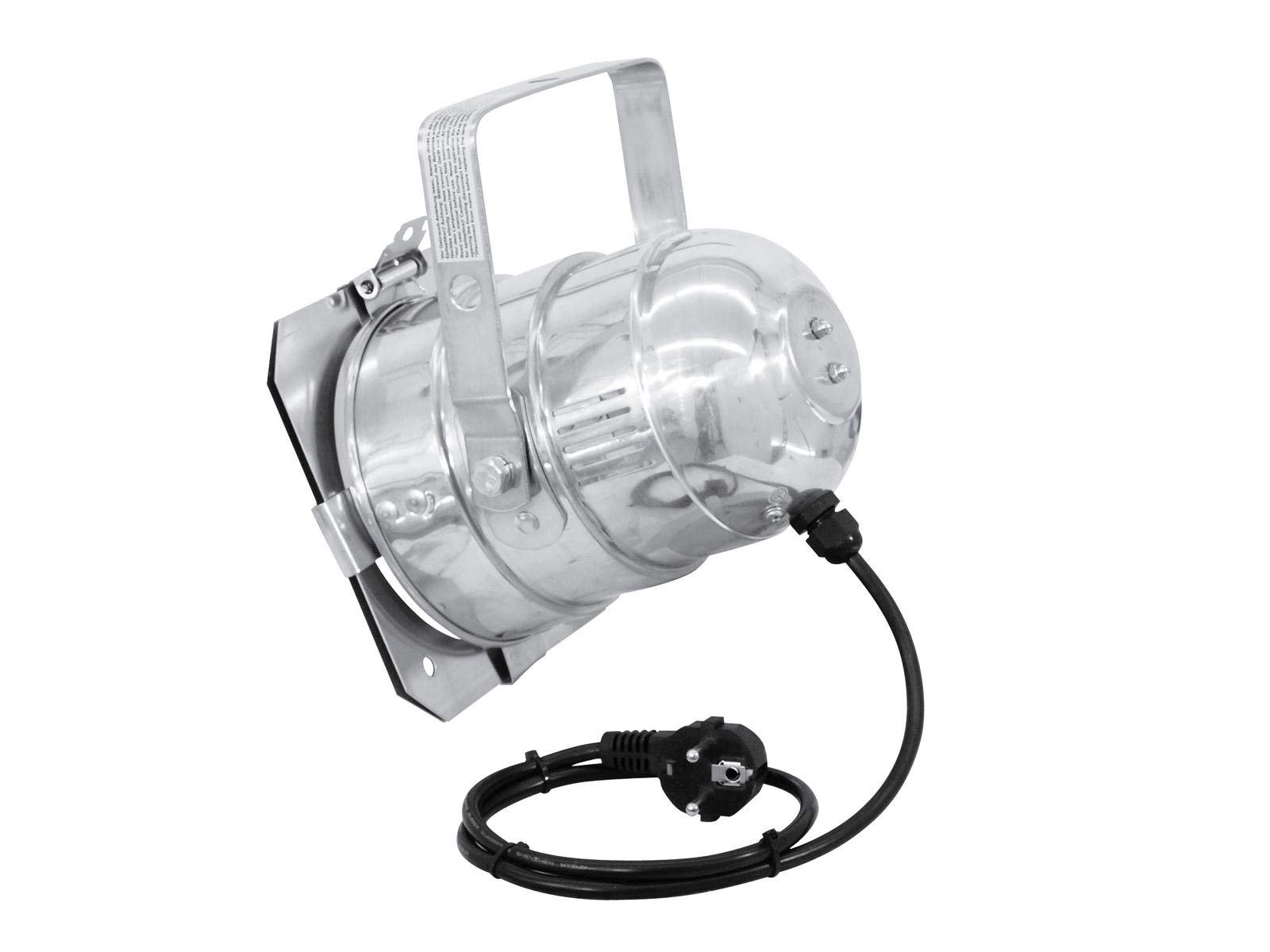 Eurolite 41929100 PAR-38 - Foco de luz, color plateado
