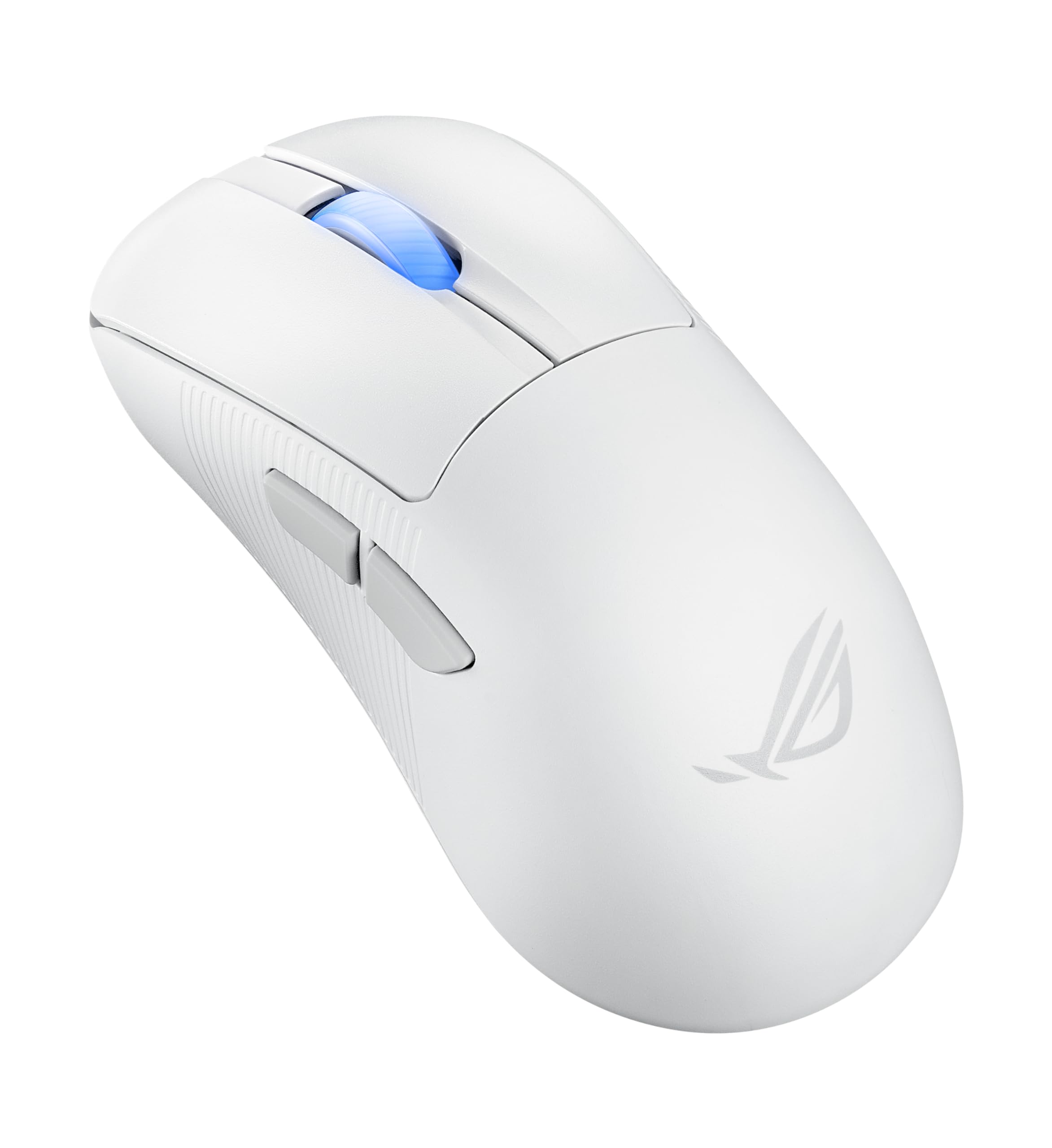 ASUS ROG Keris II Ace Mouse da gioco wireless, leggero 54 g, sensore ottico AimPoint Pro 42K, microinterruttori ottici, SpeedNova Wireless, ROG Polling Rate Booster, eSport e giochi FPS, bianco