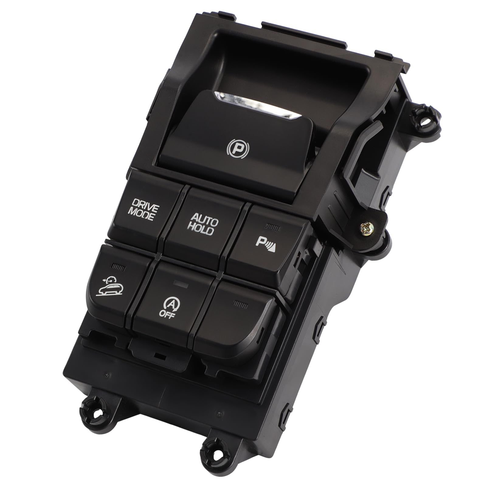 Freno di Parcheggio Elettronica 93300D3010 Per Hyundai Tucson 2016-2017 Interruttore Freno Mano Elettronico Pulsante Controllo Console 93300-D3010 Nero