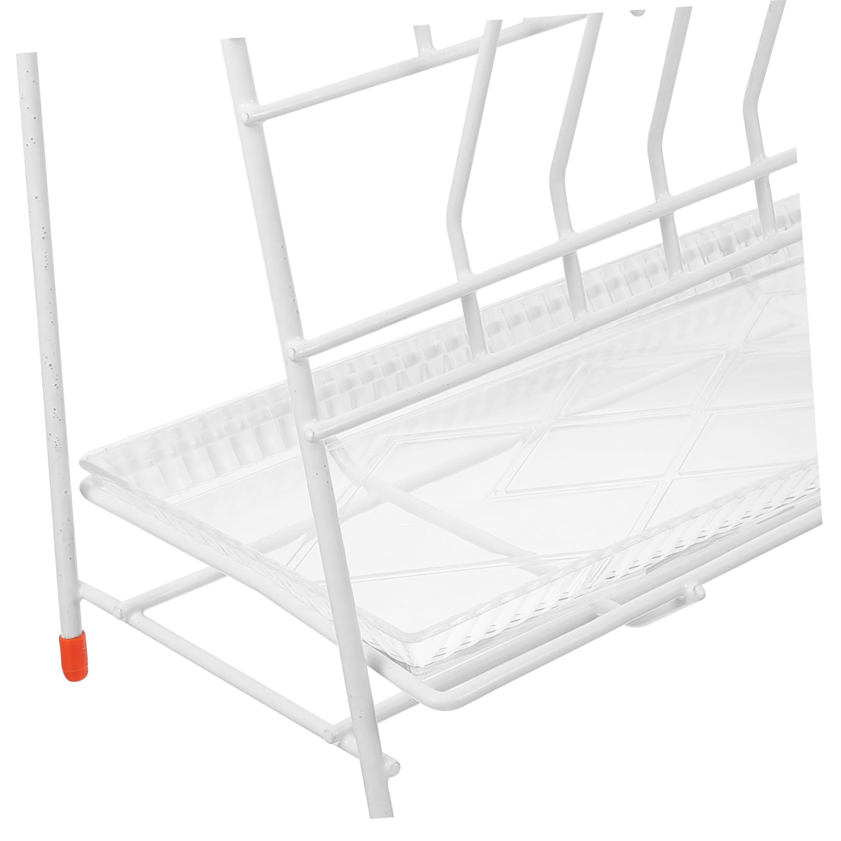 Anneome Anti Slip Flaschentrockner aus Eisen 32-Slot Trockengestell für Laborflaschen Weiß Stabil und Platzsparend für Laborzwecke
