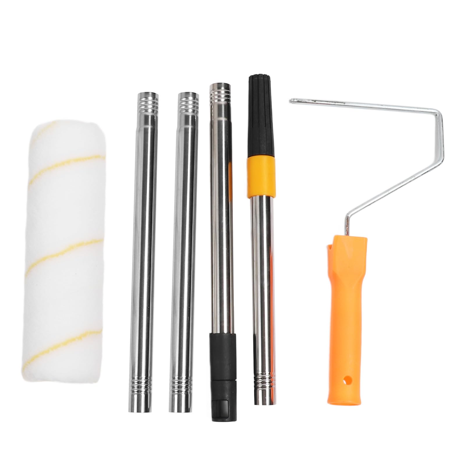 Kit de rallonge pour rouleau à peinture complet avec brosse 9 pouces pour grands travaux