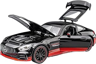 سيارة معدنية أنيقة – تجربة سباق واقعية وممتعة - لعبة اطفال (اسود & احمر)