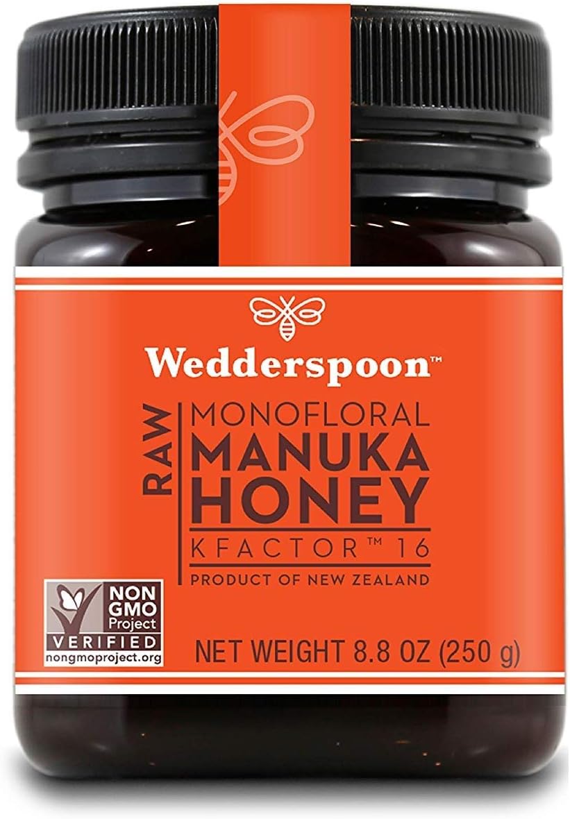 Wedderspoon, Raw Manuka Honey, KFactor 16, 8.8 oz (250 g)