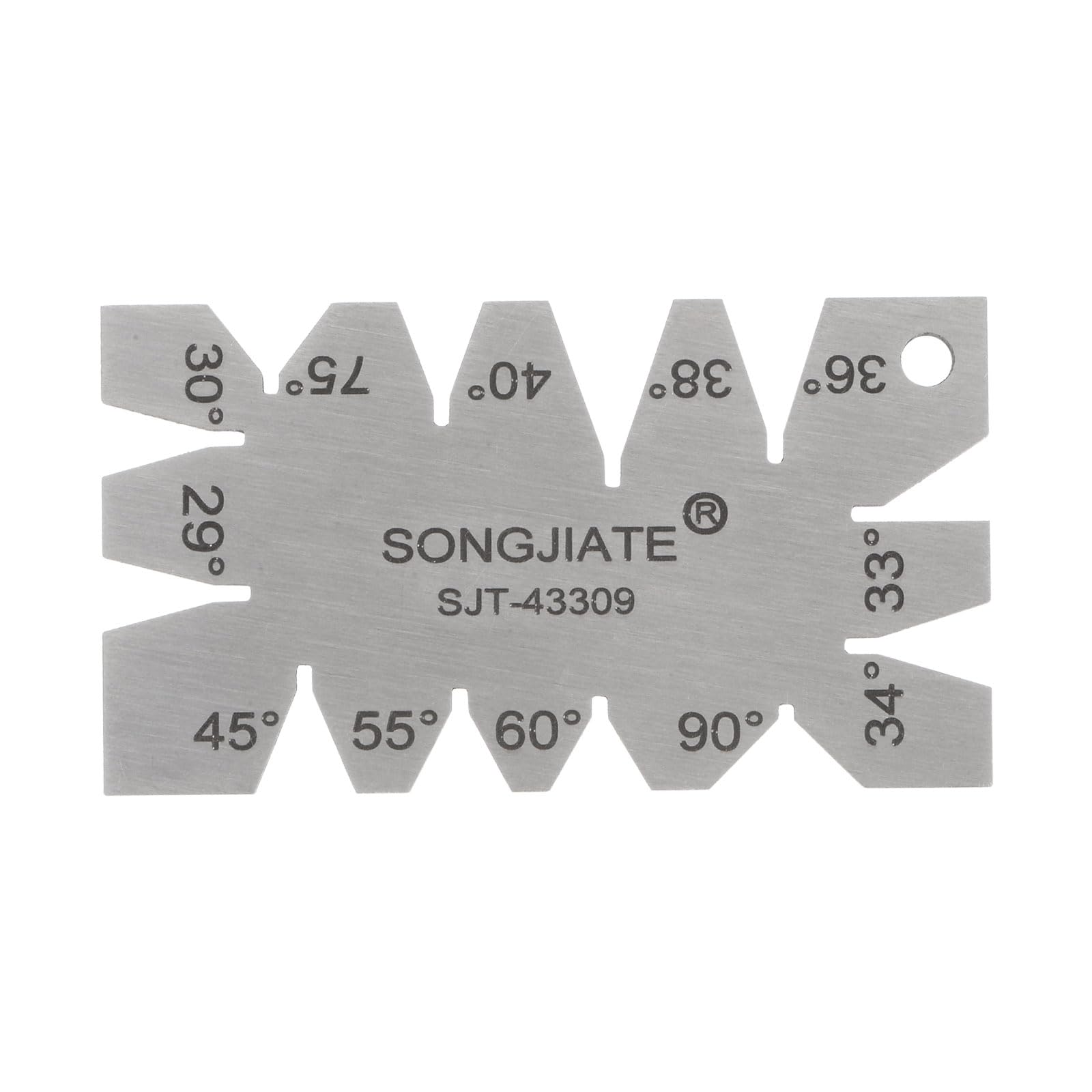 Thread Measuring Gage 60 Degree Metric Screw Thread Pitch Gauge For Measuring Tool | Walmart Canada - View #4
