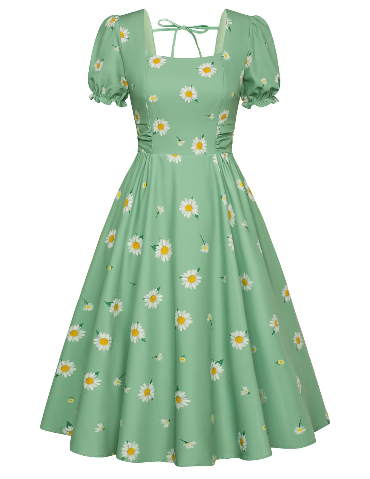 Belle Poque Square Neck Midi