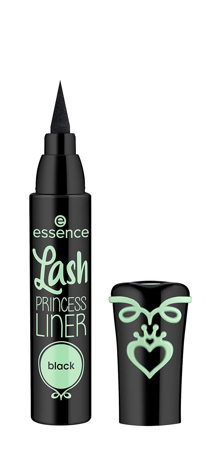 essence | Lash Princess Eyeliner Pen | Smudge Proof & Easy to Use | Vegan & Cruelty Free | Free From Parabens-Fragrance & Microplastic Particles (Black) essence | Lash Princess Eyeliner Pen | Smudge Proof & Easy to Use | Vegan & Cruelty Free | Free From Parabens-Fragrance & Microplastic Particles (Black)