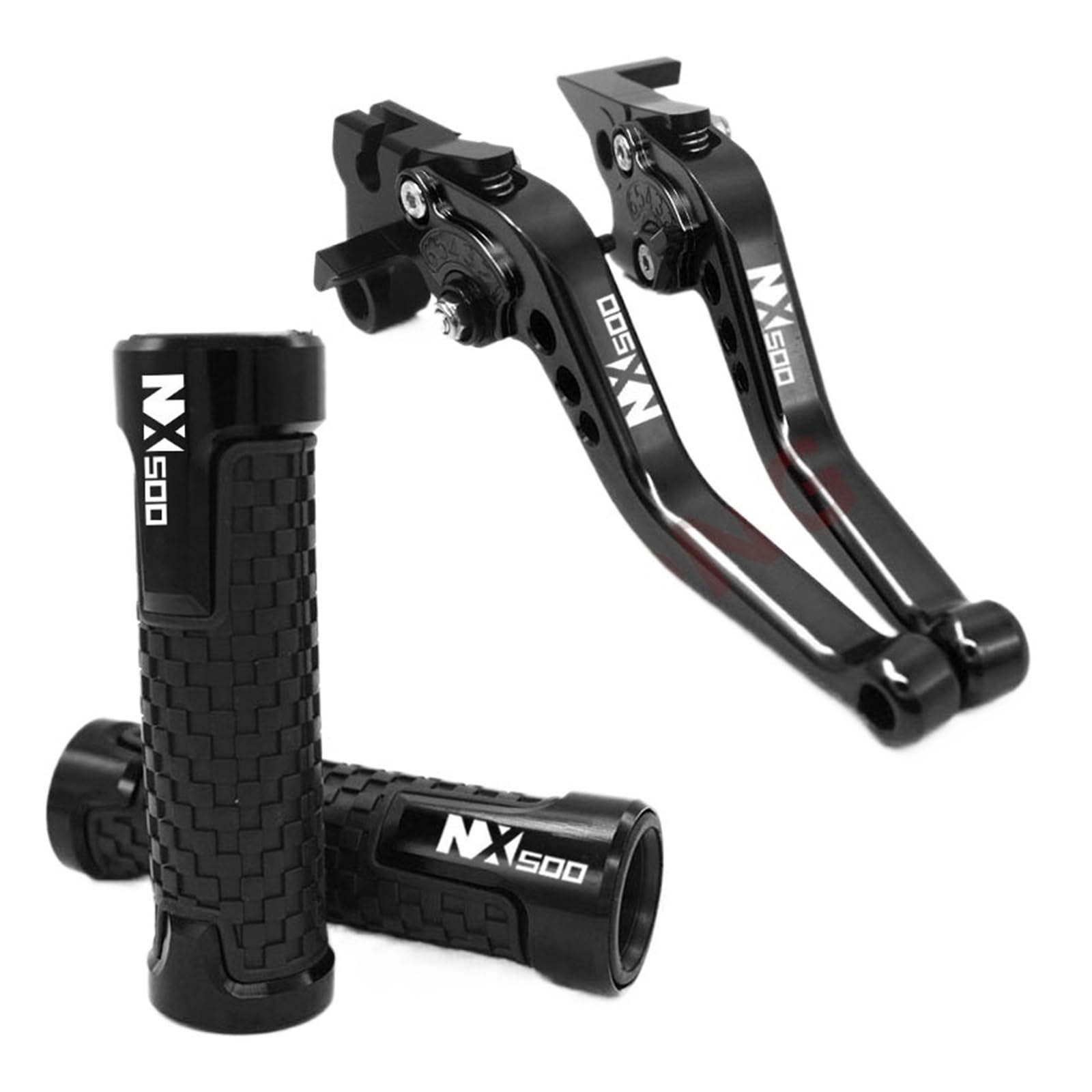 Mwbdjfod Color 9 Fit Nx500 2024- Brake Handles For Ho&Nda Nx 500 Clutch Levers Motorcycle Brake Clutch Levers Handle Bar Handle Handlebar Clutchs Brakes Levers