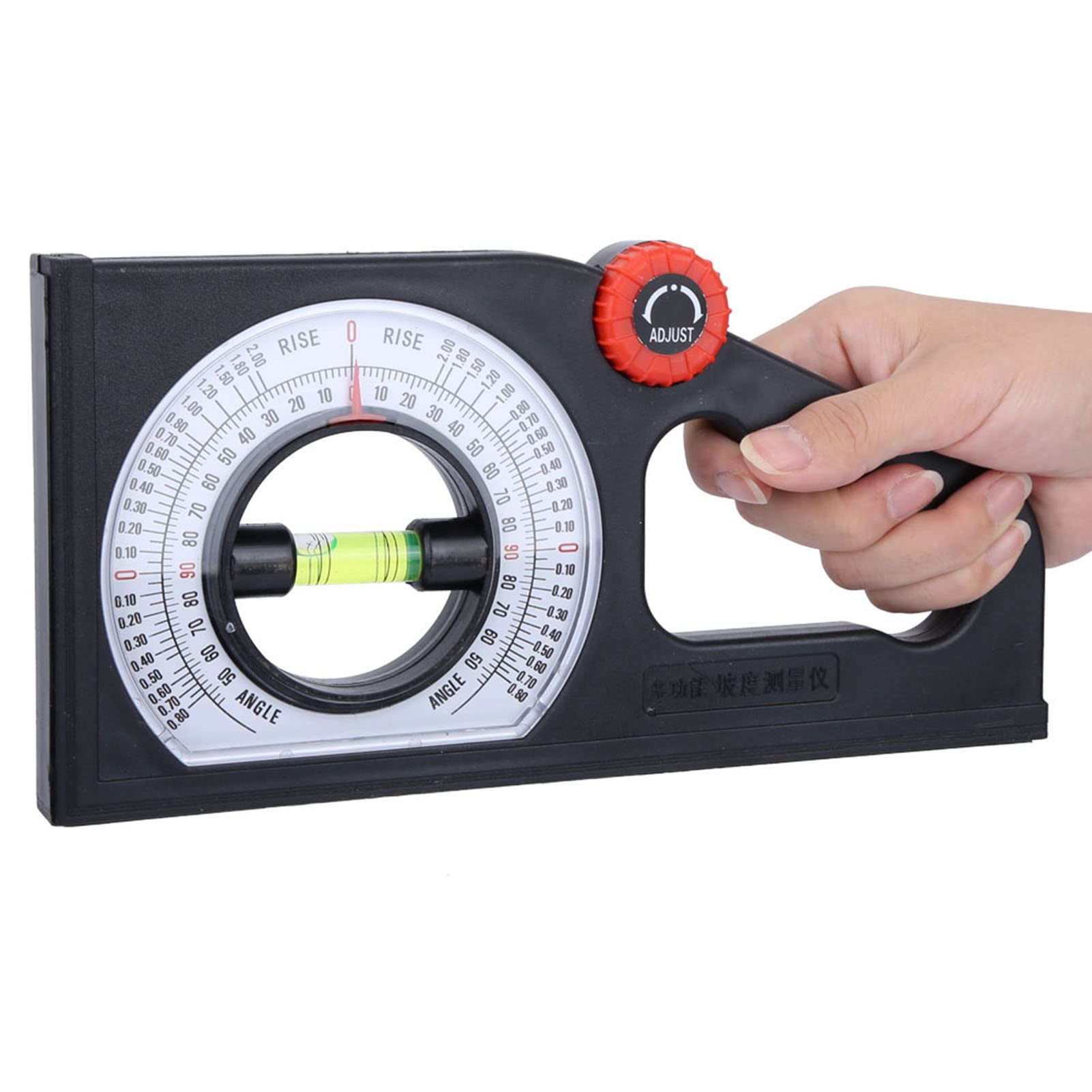 Goniomètre Numérique En Acier Inoxydable - Mesure D'angle 0-180° - Précision ±0,5° - Pour Menuiserie, Construction - 3