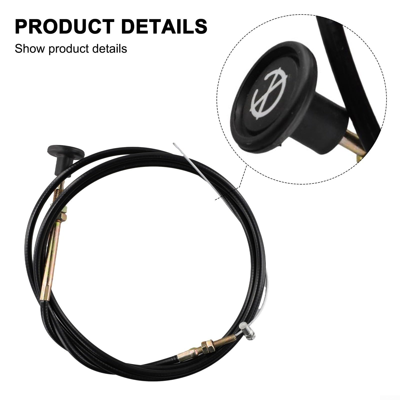 Motor-Stoppkabel 2–5 M – Für Auto & LKW, Steuerkabel Für Gashebel, Einfach Zu Installieren