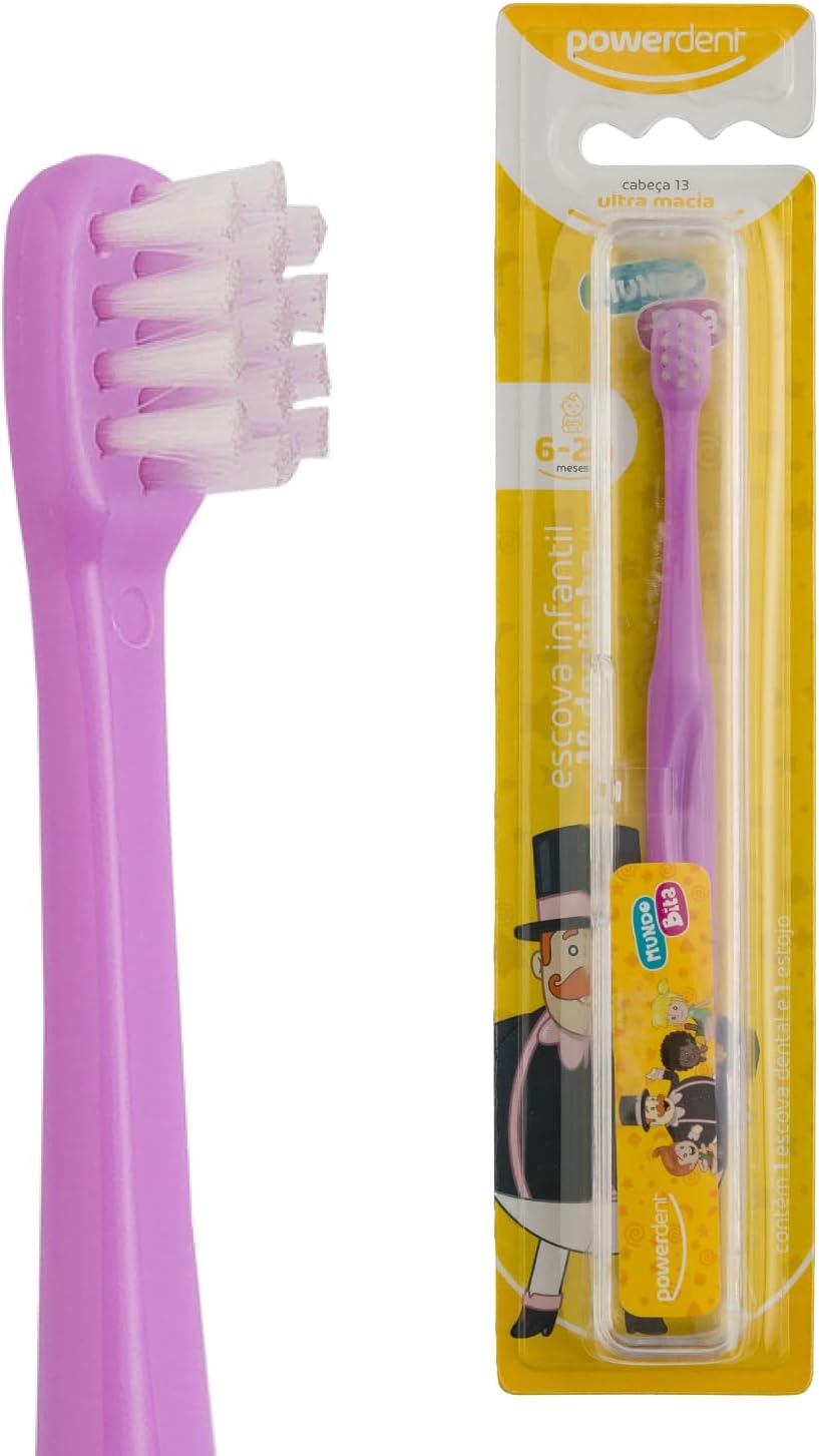 Powerdent Escova De Dentes Infantil 1º Dentinho Mundo Bita
