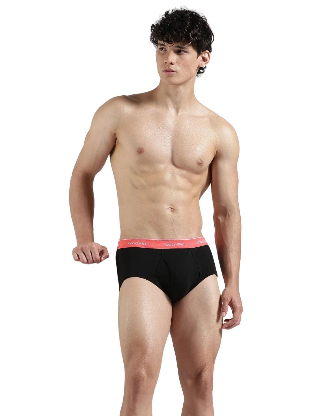 calvin klein White Solid Mid Rise Trunks - Pack of 3-picture-35